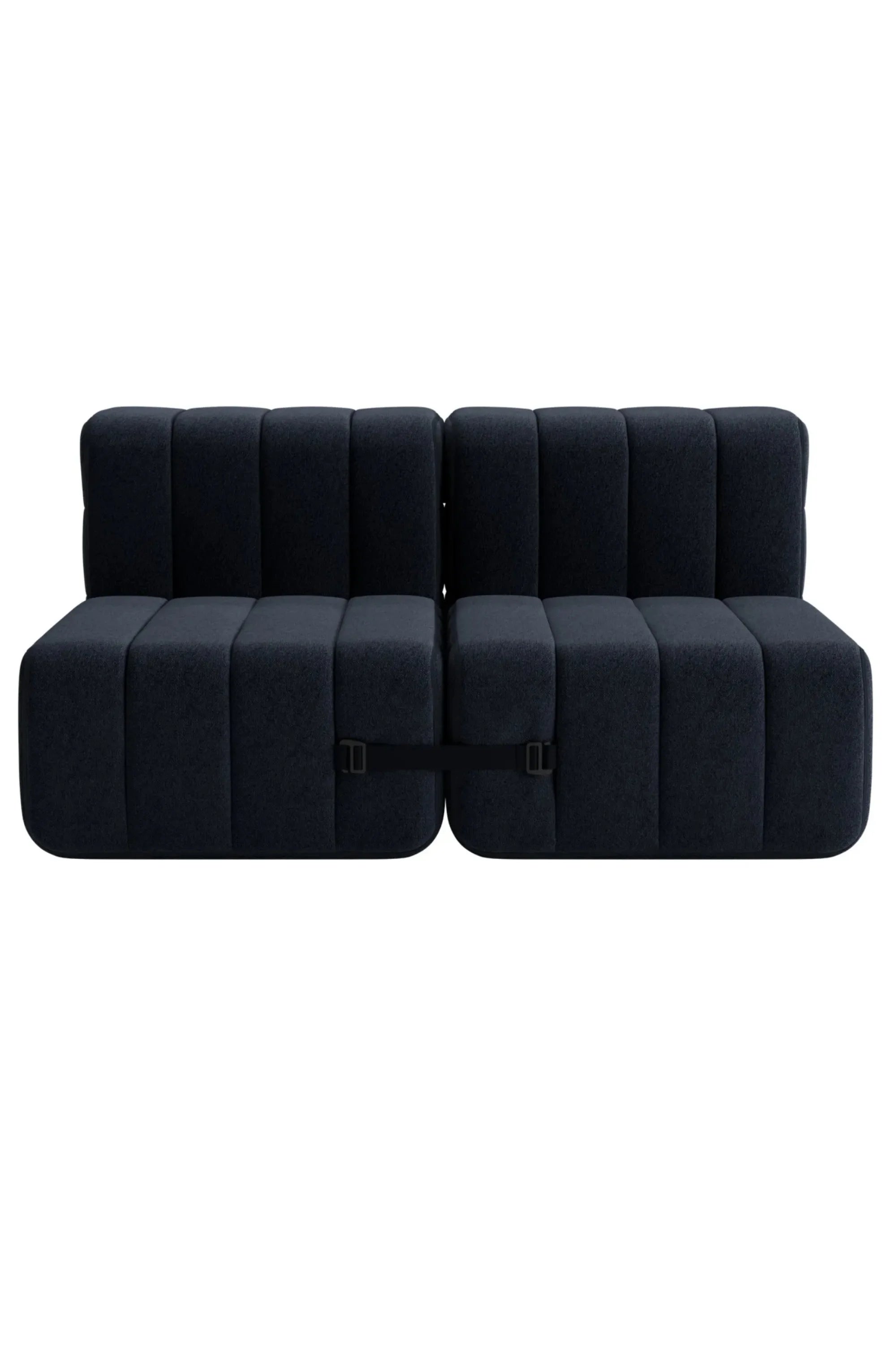 Curt Modular Sofa System - Fabric Jet - THAT COOL LIVING