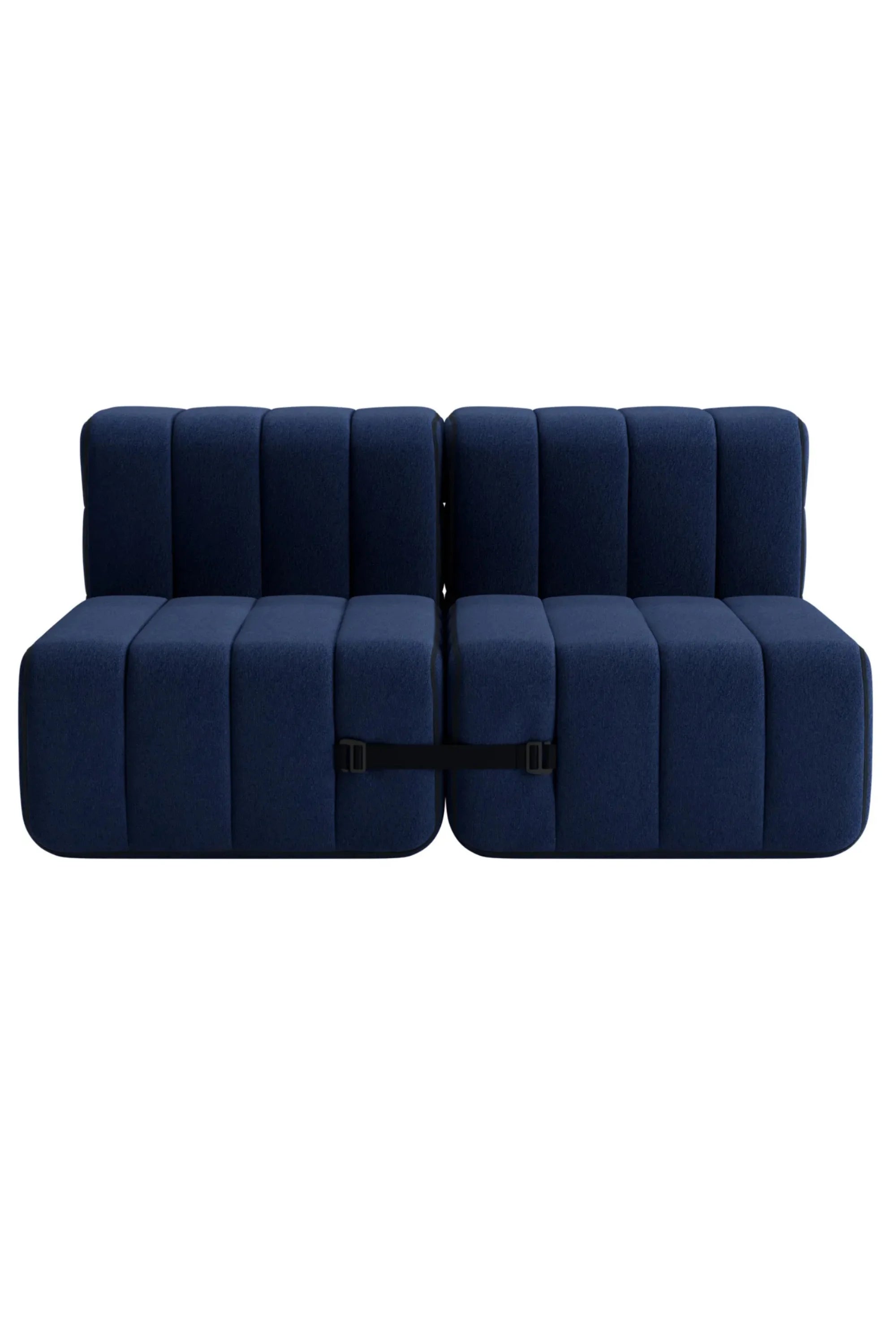 Curt Modular Sofa System - Fabric Jet - THAT COOL LIVING