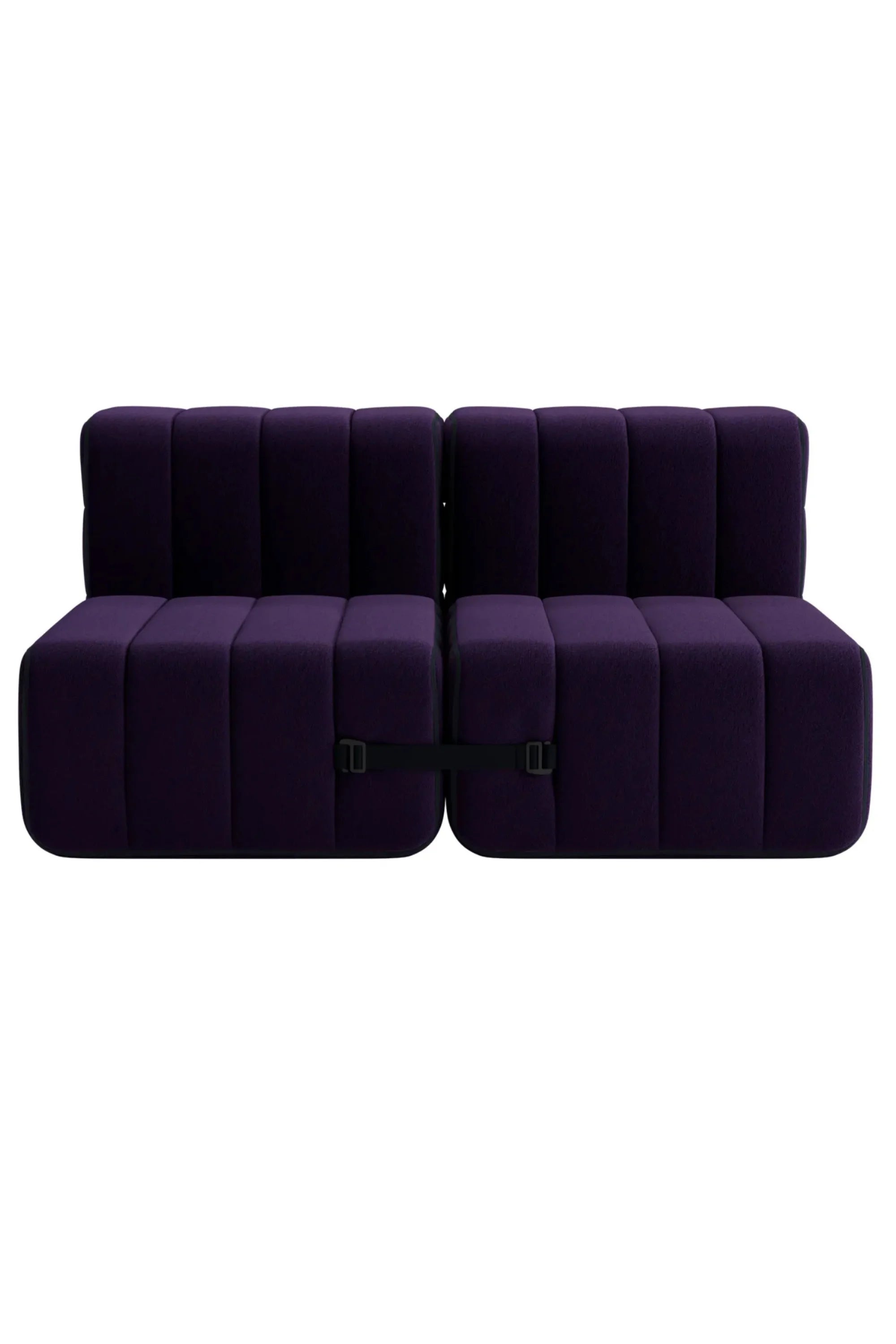 Curt Modular Sofa System - Fabric Jet - THAT COOL LIVING