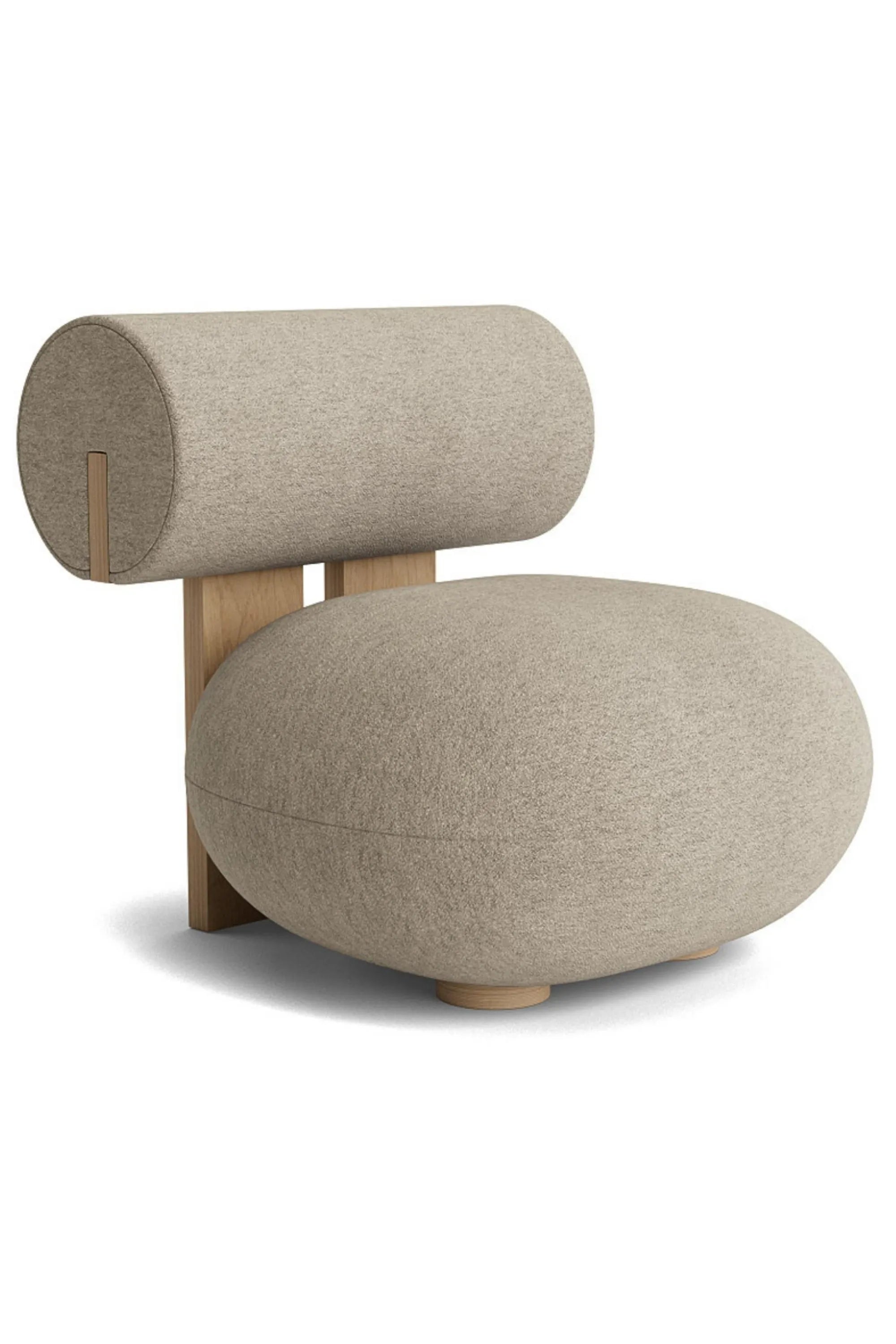 Boucle Hippo Lounge Chair
