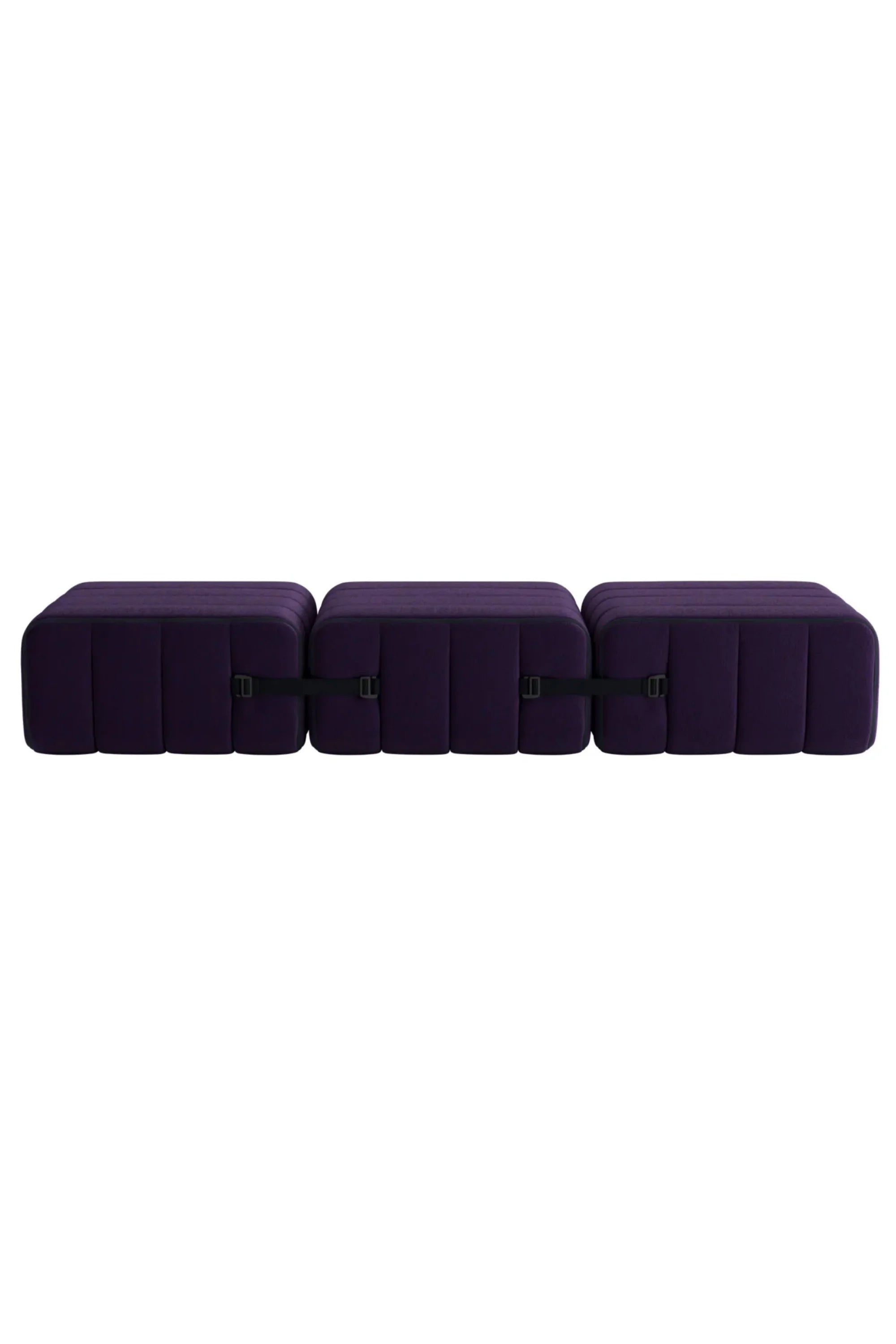 Curt Modular Sofa System - Fabric Jet - THAT COOL LIVING