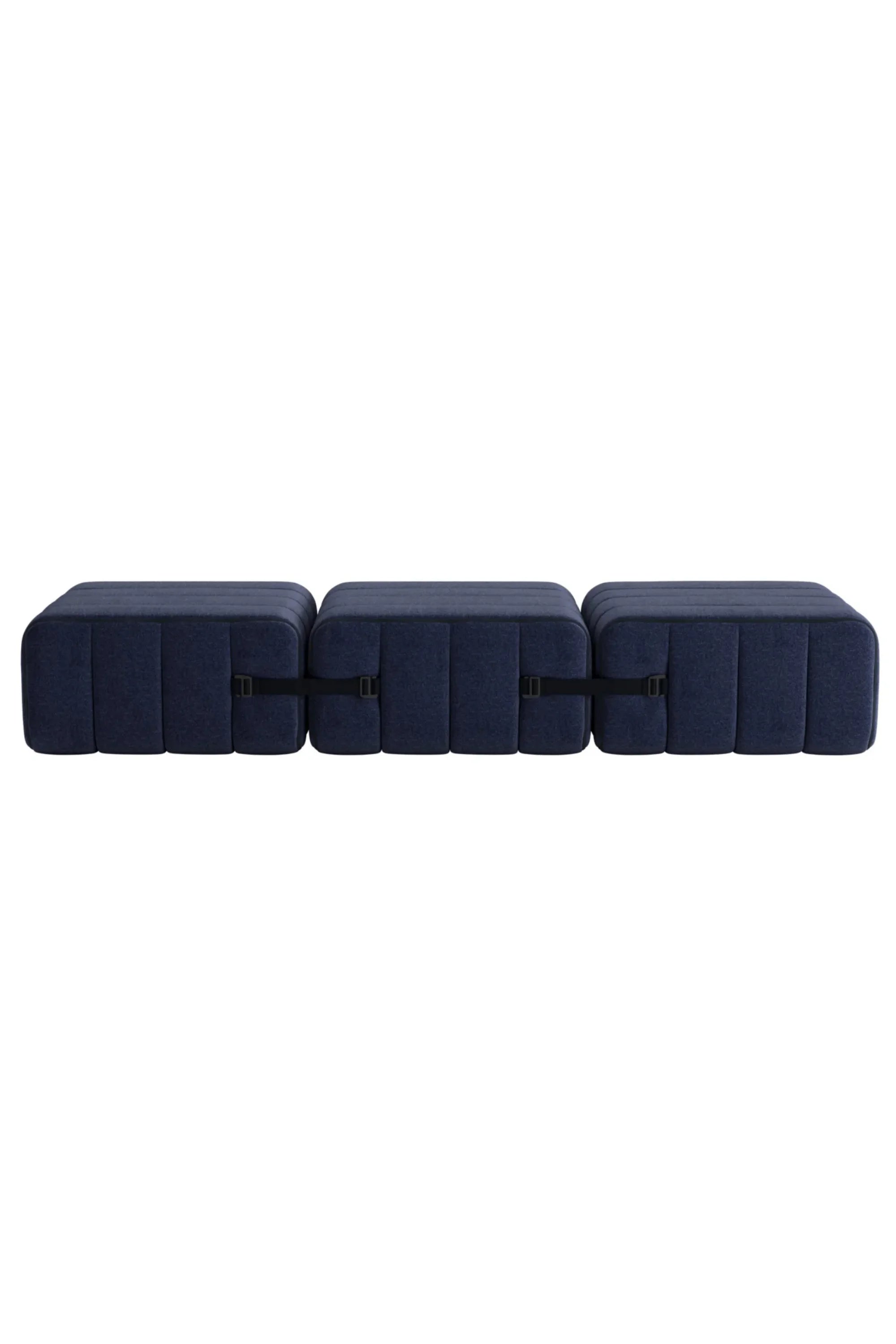 Curt Modular Sofa System - Fabric Jet - THAT COOL LIVING