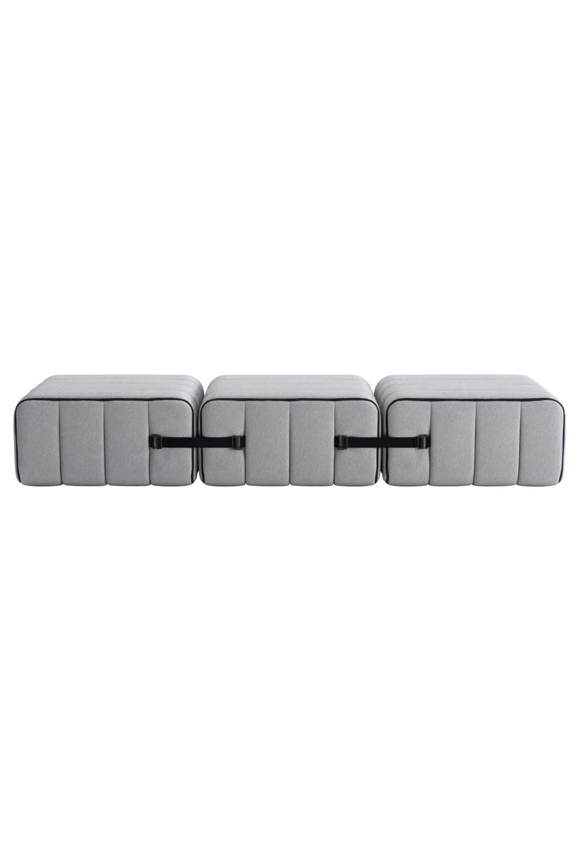 Curt Modular Sofa System - Fabric Jet - THAT COOL LIVING