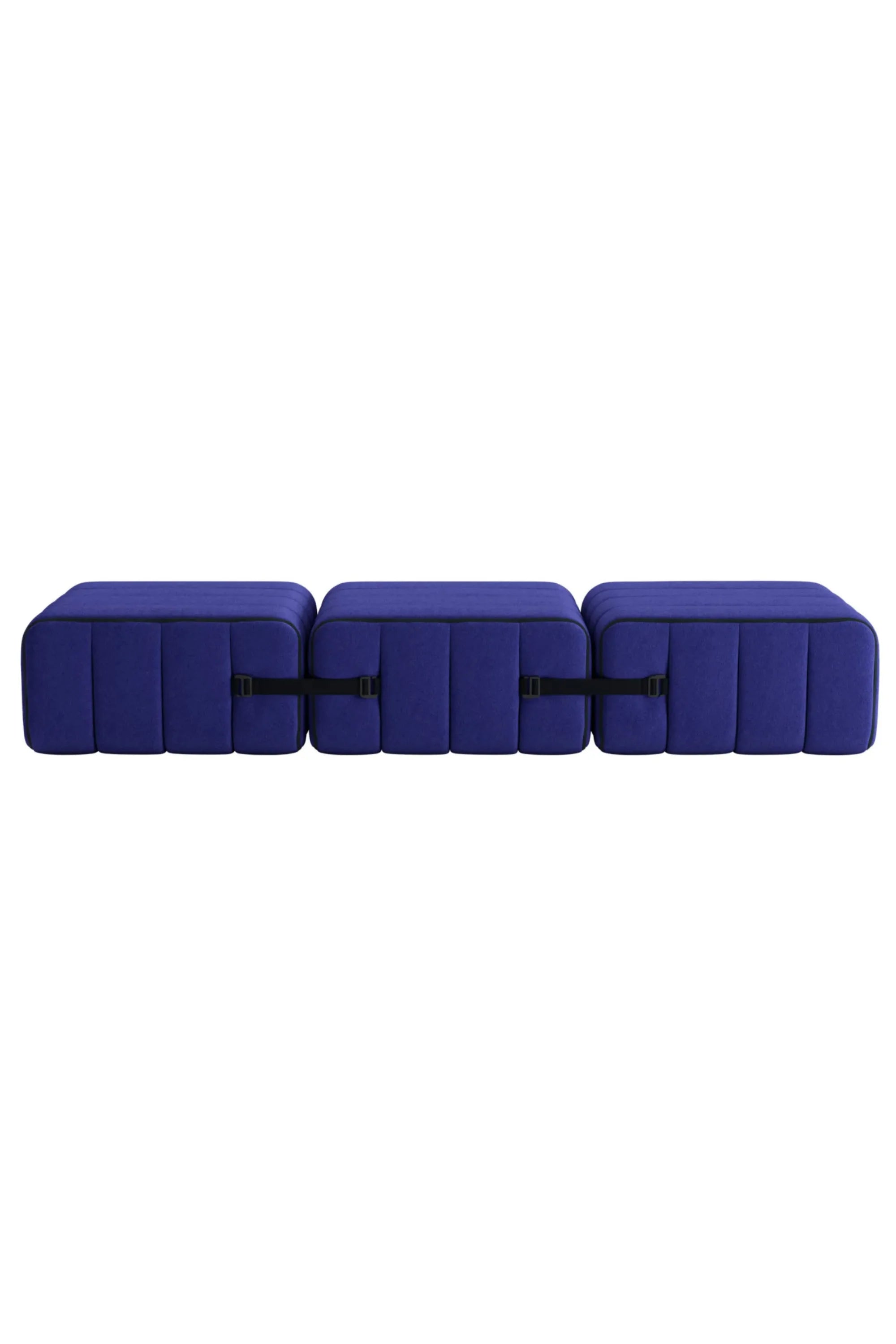 Curt Modular Sofa System - Fabric Jet - THAT COOL LIVING