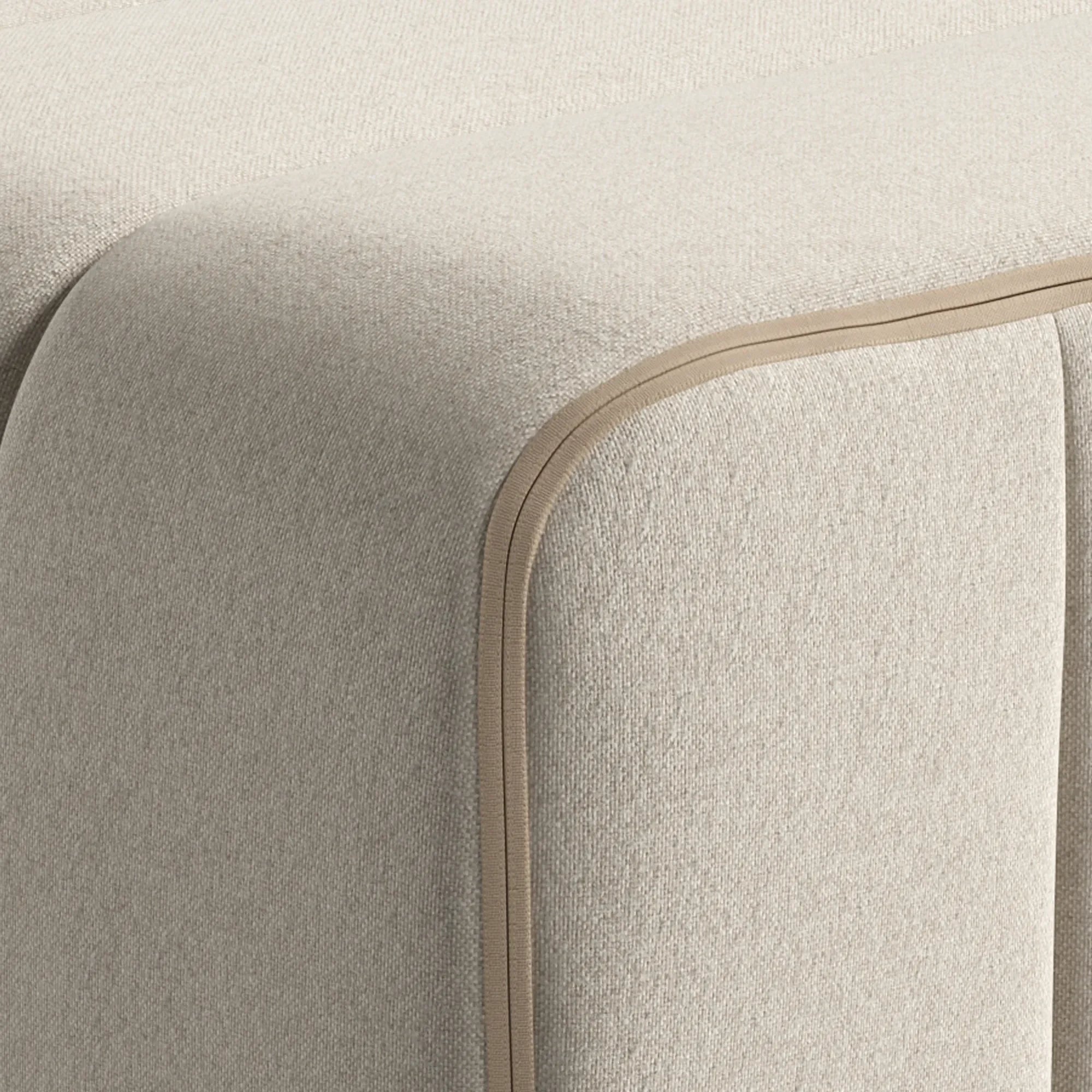 Curt Modular Sofa System - Fabric Jet - THAT COOL LIVING