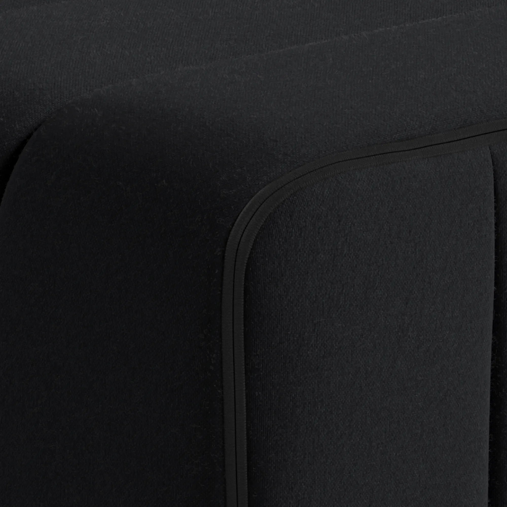 Curt Modular Sofa System - Fabric Jet - THAT COOL LIVING