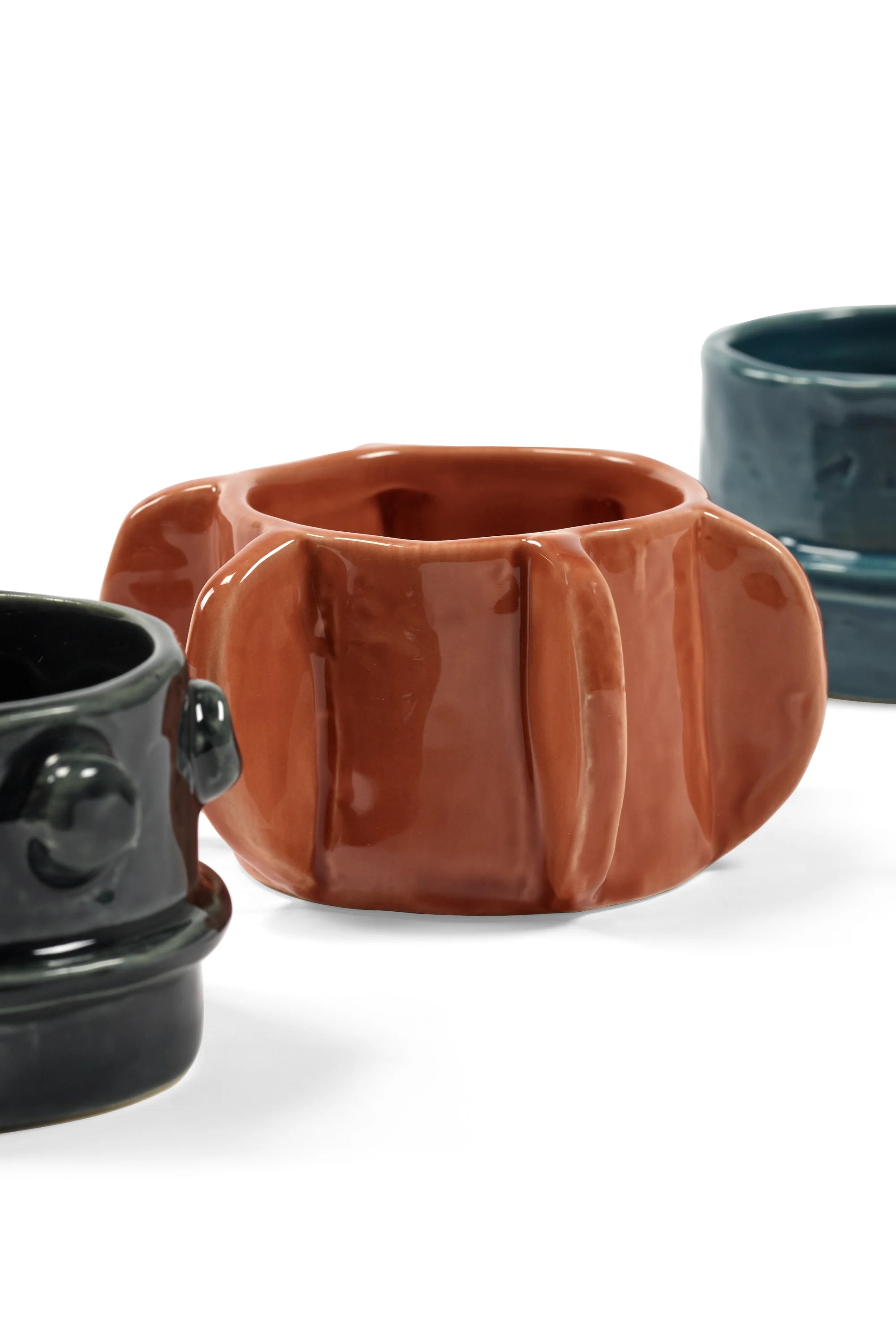 Glazed Molly Tealight Holder – Set of 3