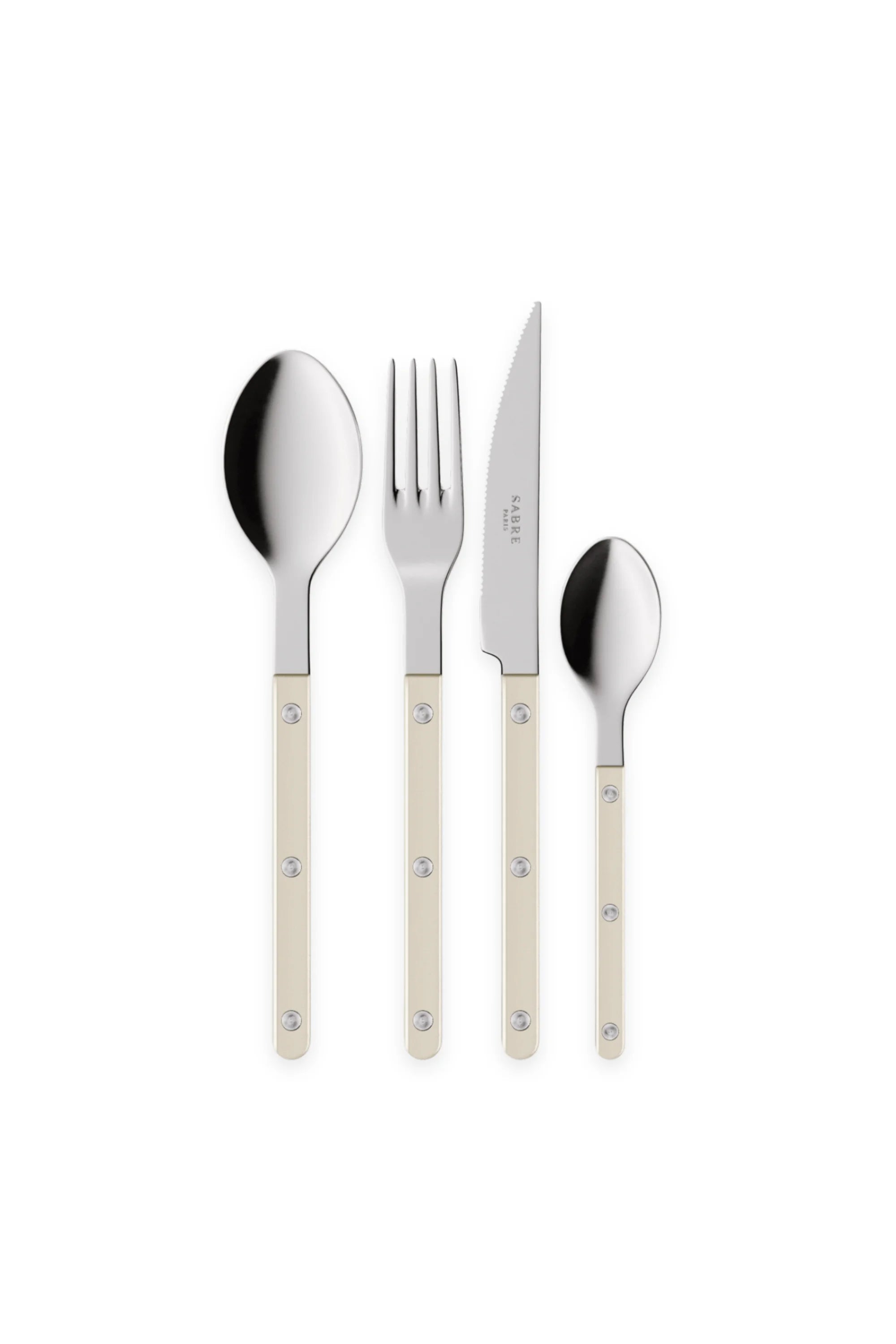Bistrot Pearly 4-Piece Cutlery Flatware Set