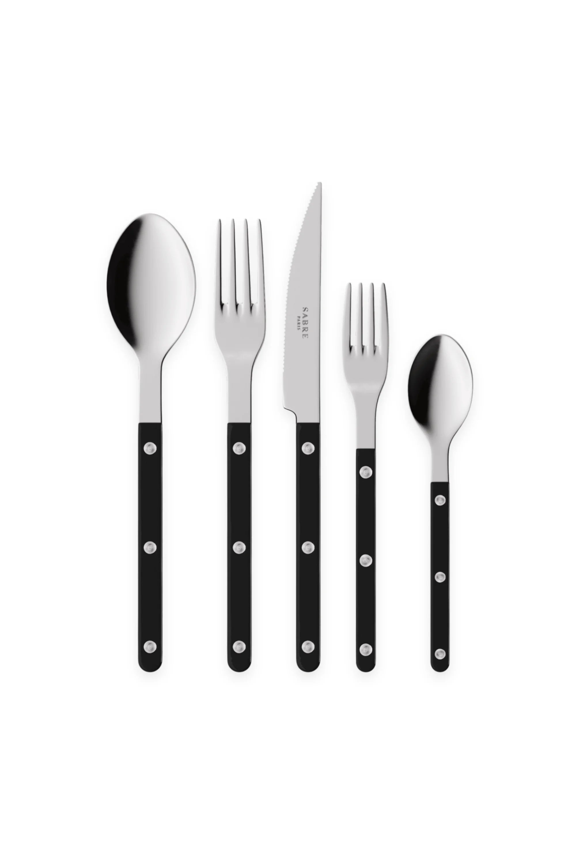 Bistrot Solid 5-Piece Cutlery Flatware Set