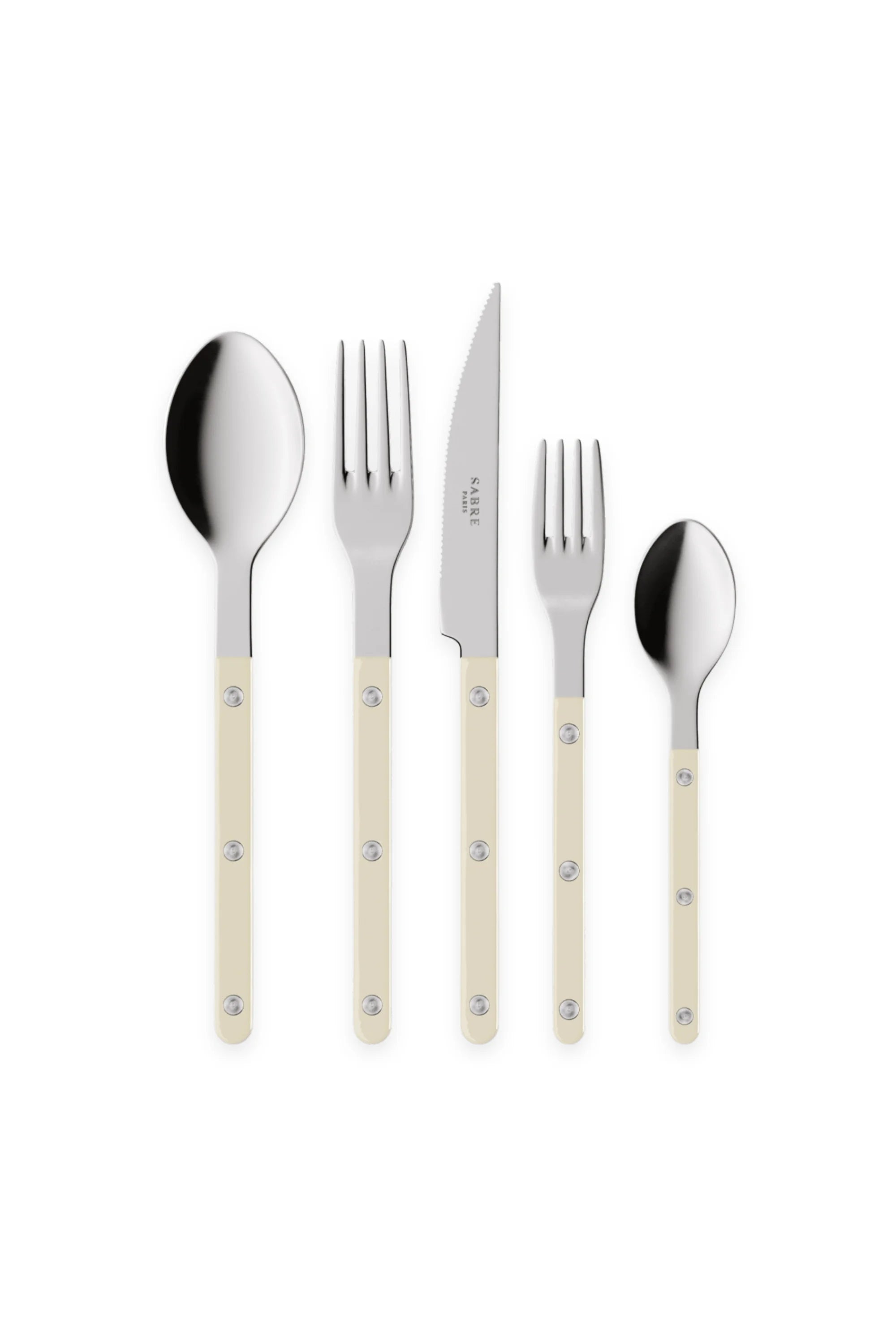 Bistrot Solid 5-Piece Cutlery Flatware Set
