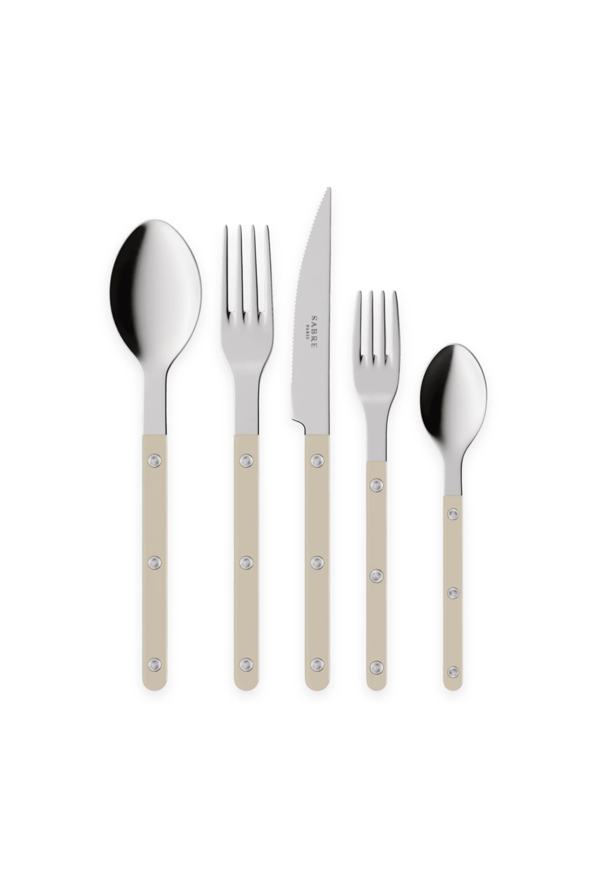 Bistrot Solid 5-Piece Cutlery Flatware Set