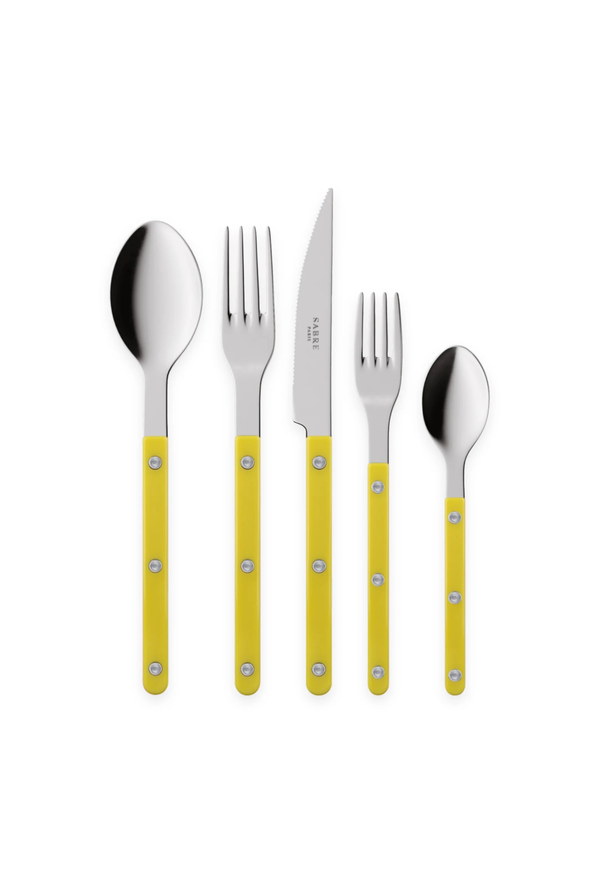 Bistrot Solid 5-Piece Cutlery Flatware Set