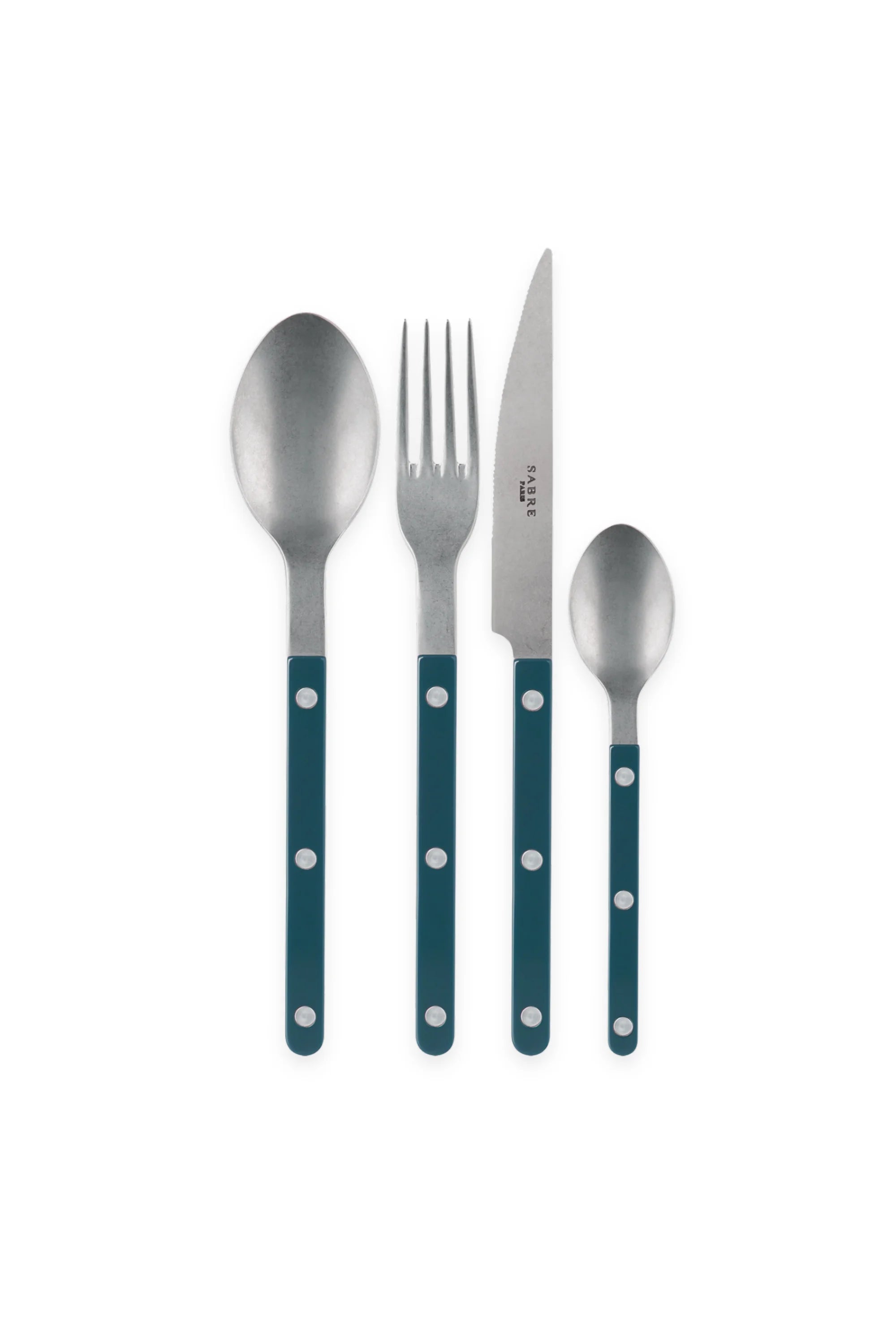 Bistrot Vintage Solid 4-Piece Cutlery Flatware Set