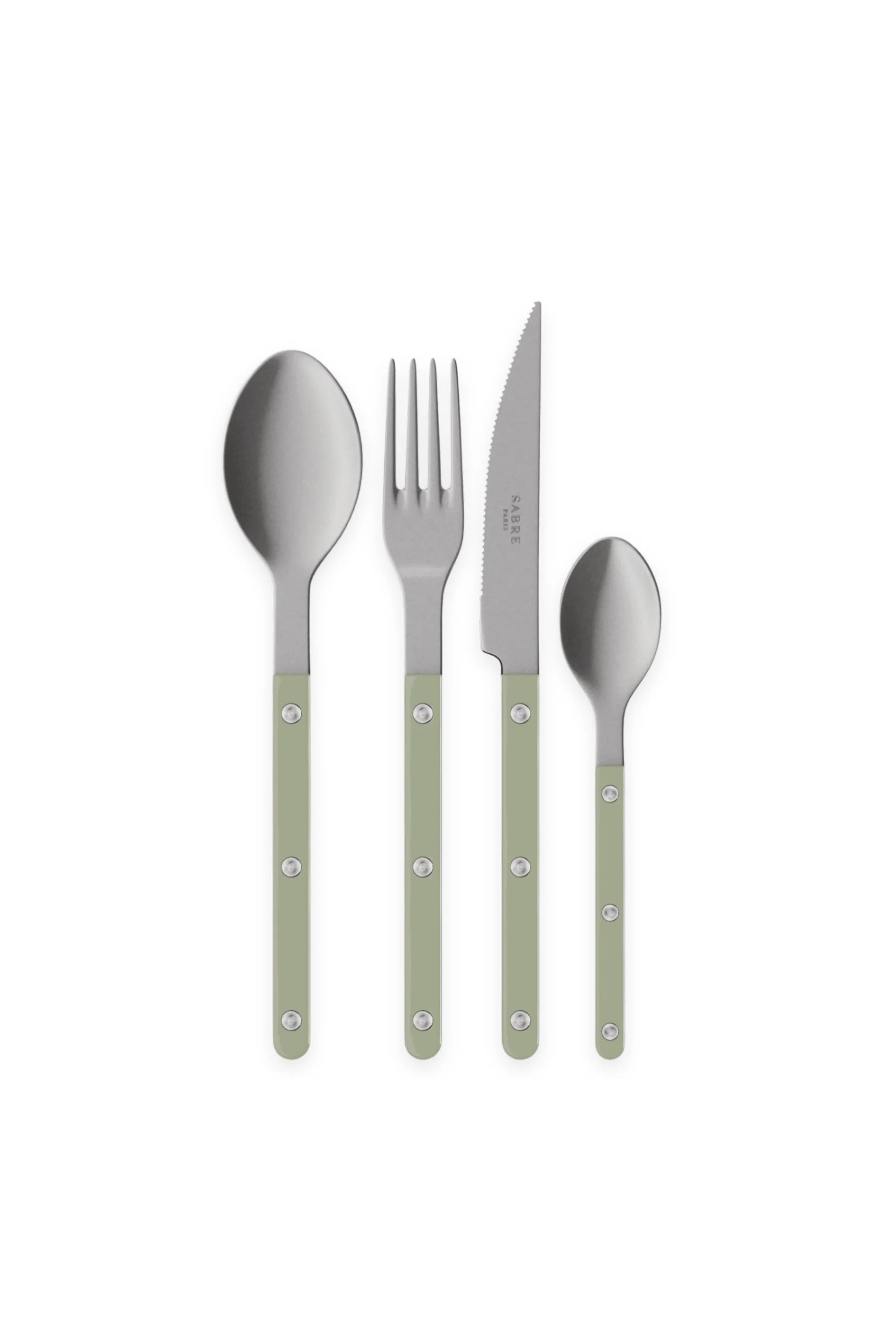 Bistrot Vintage Solid 4-Piece Cutlery Flatware Set