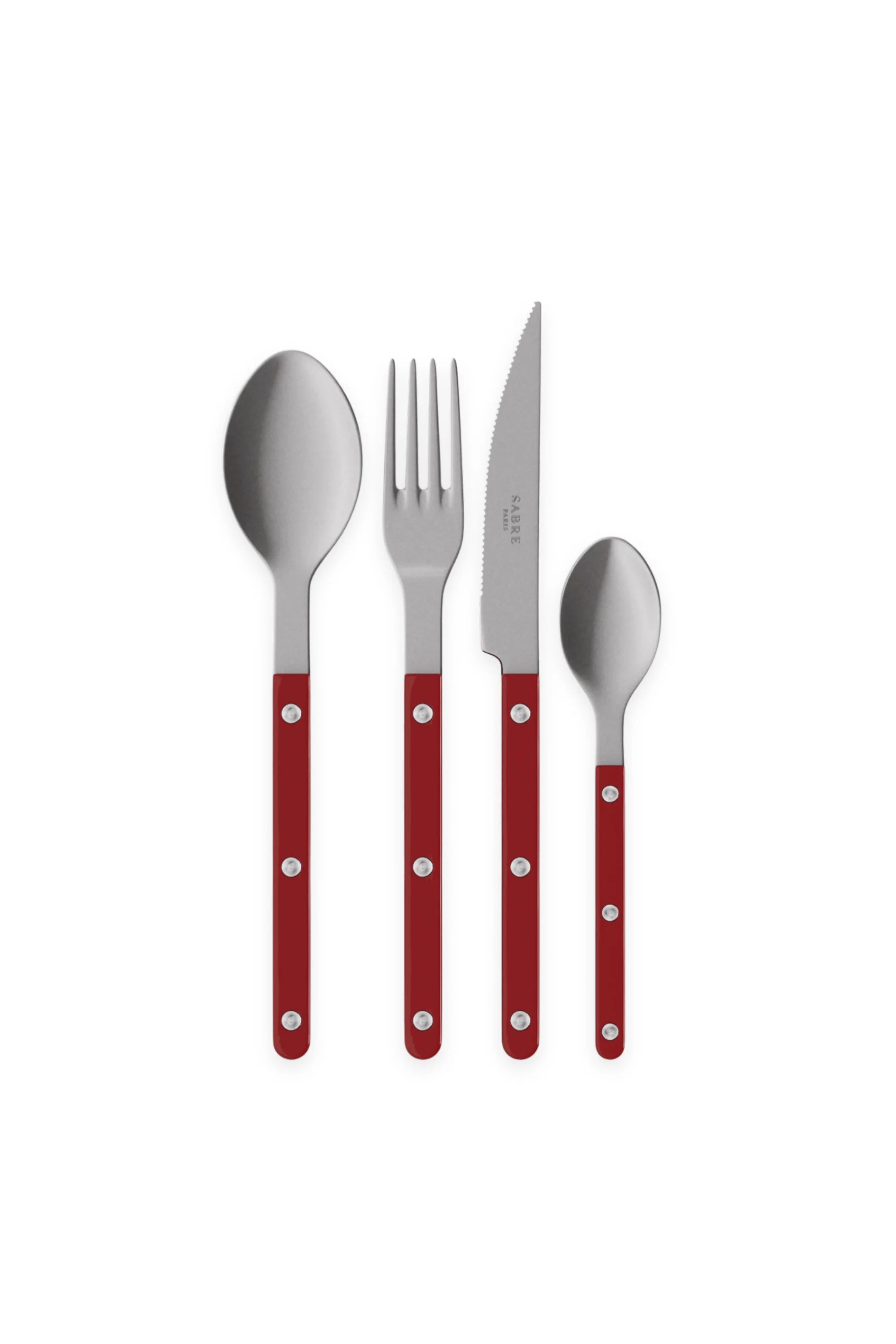 Bistrot Vintage Solid 4-Piece Cutlery Flatware Set