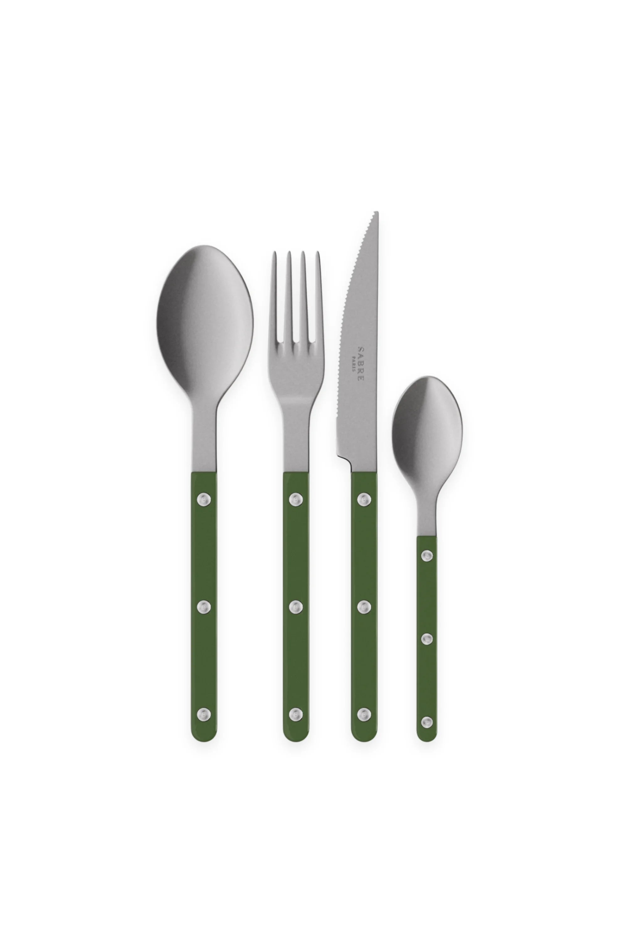 Bistrot Vintage Solid 4-Piece Cutlery Flatware Set