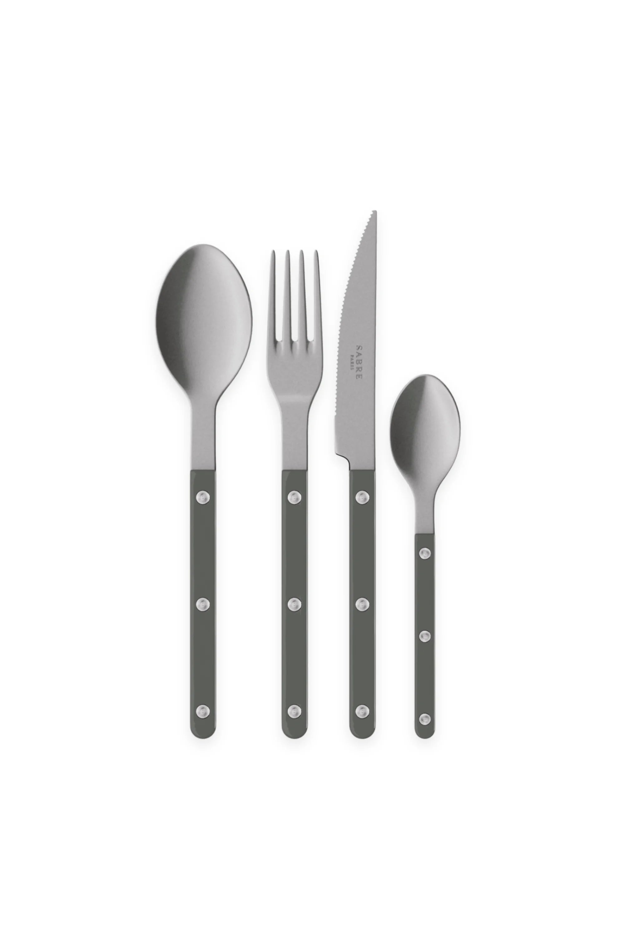 Bistrot Vintage Solid 4-Piece Cutlery Flatware Set