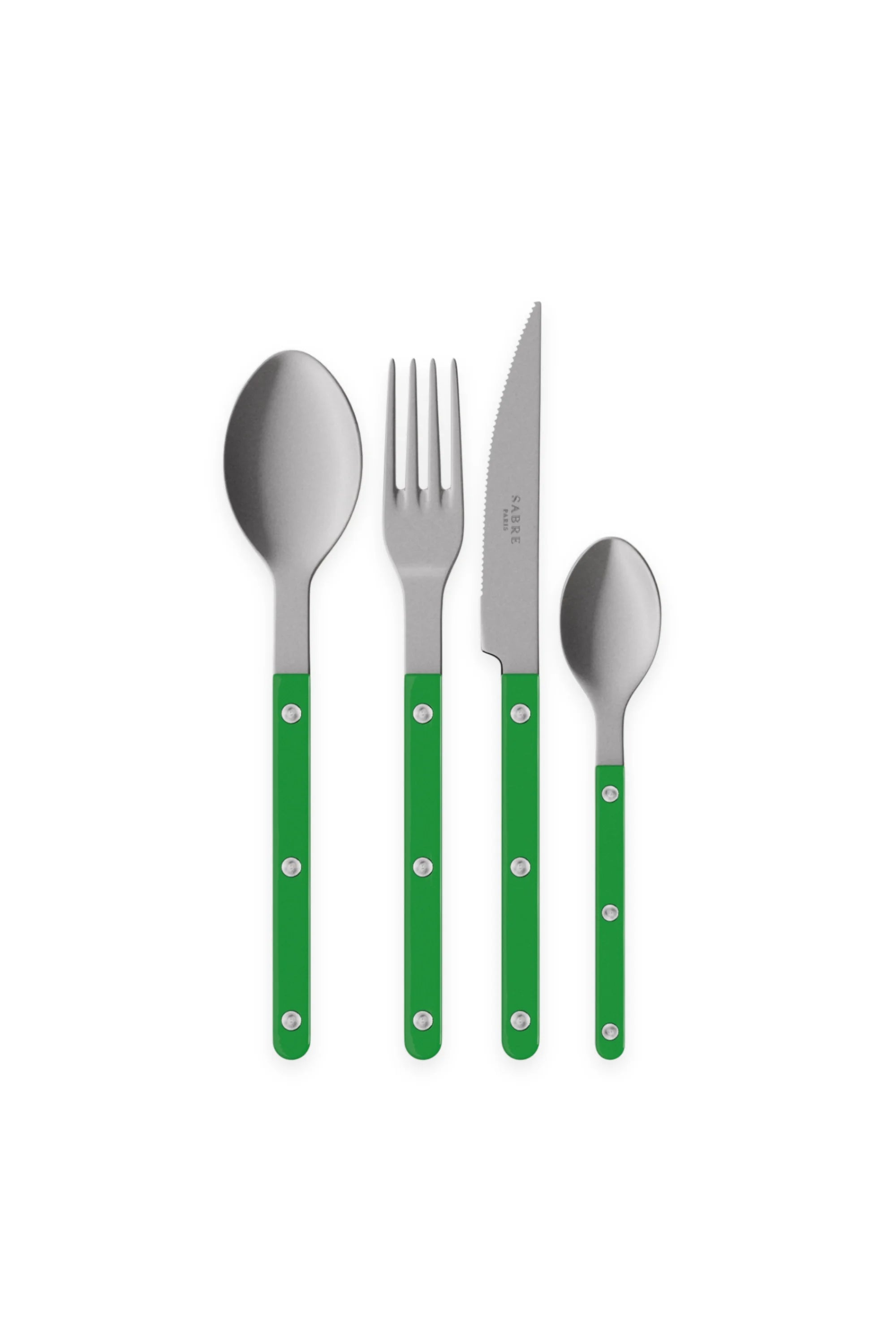 Bistrot Vintage Solid 4-Piece Cutlery Flatware Set