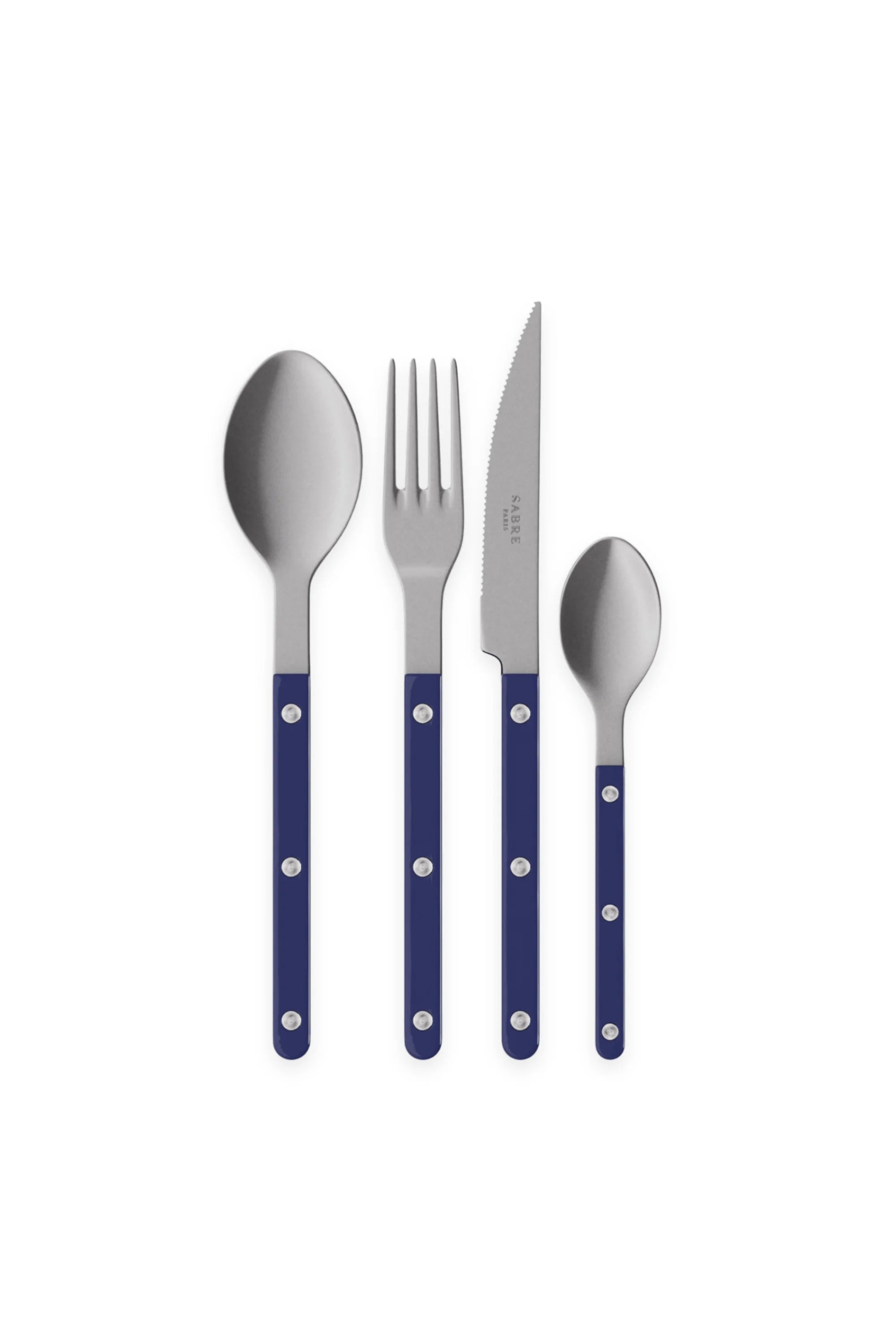 Bistrot Vintage Solid 4-Piece Cutlery Flatware Set