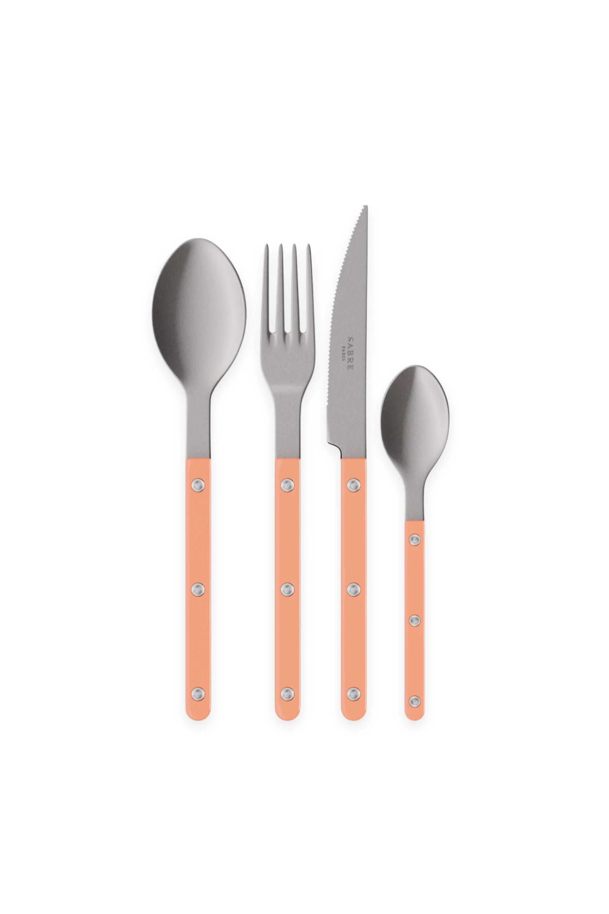 Bistrot Vintage Solid 4-Piece Cutlery Flatware Set