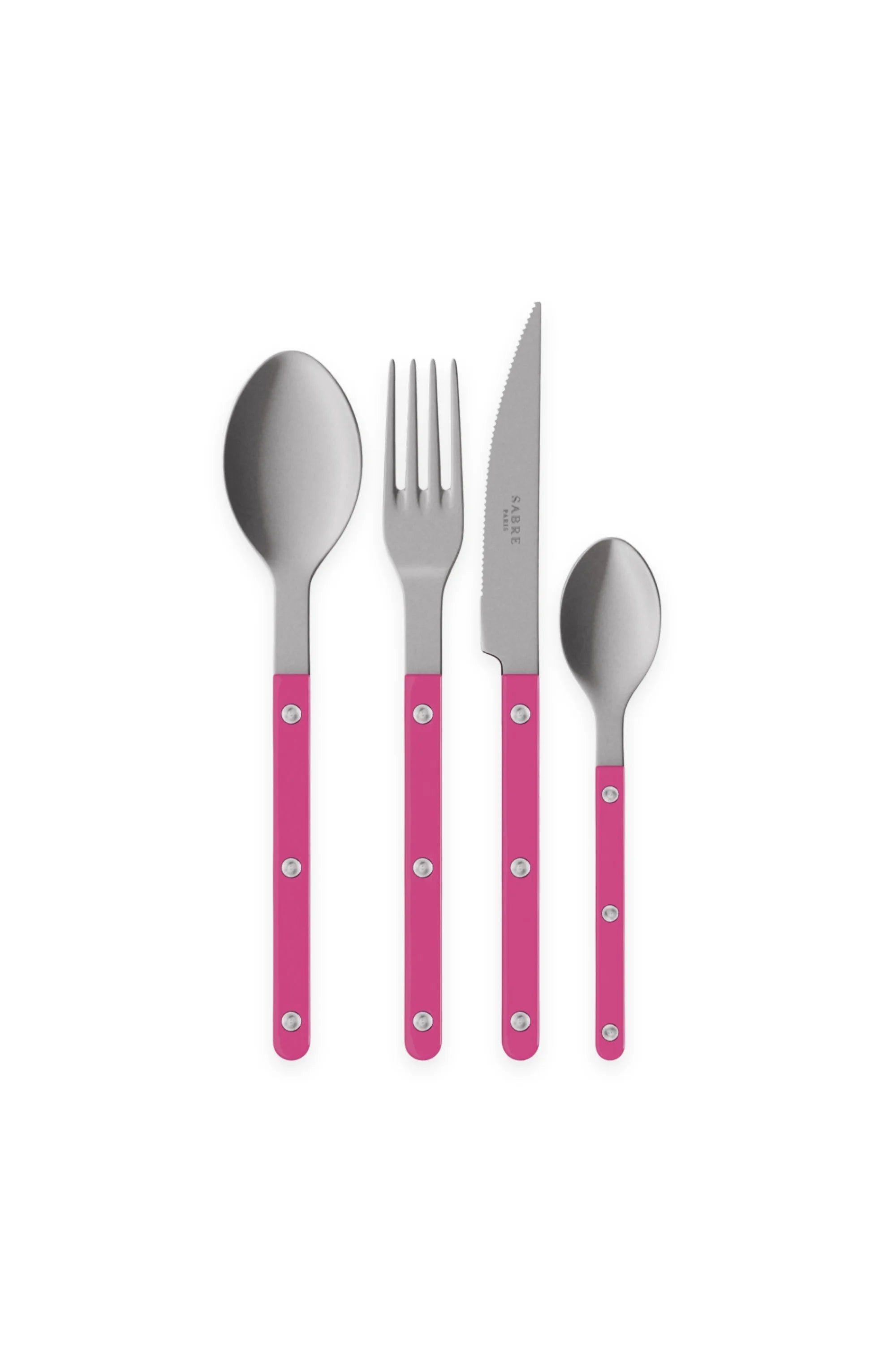 Bistrot Vintage Solid 4-Piece Cutlery Flatware Set