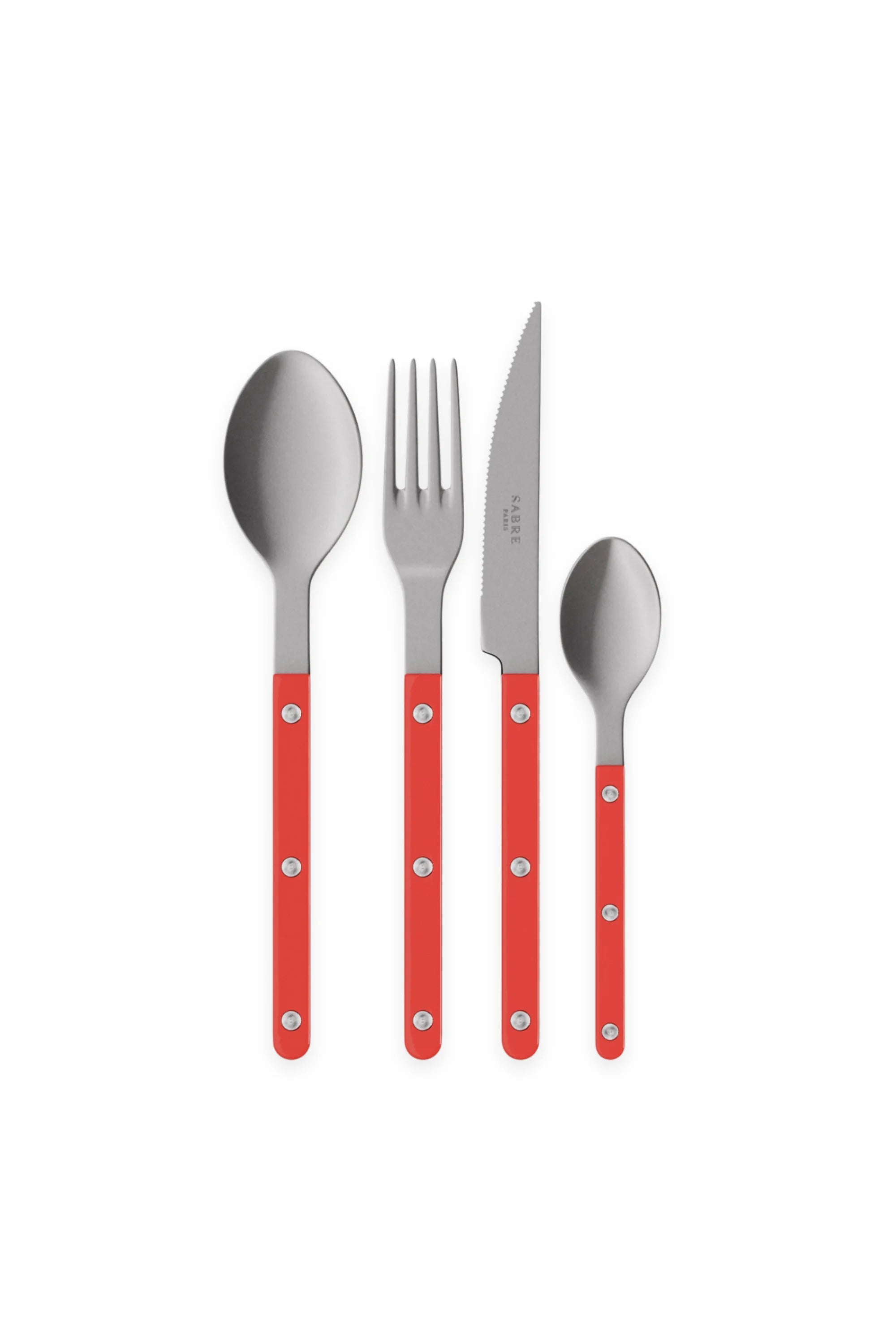 Bistrot Vintage Solid 4-Piece Cutlery Flatware Set