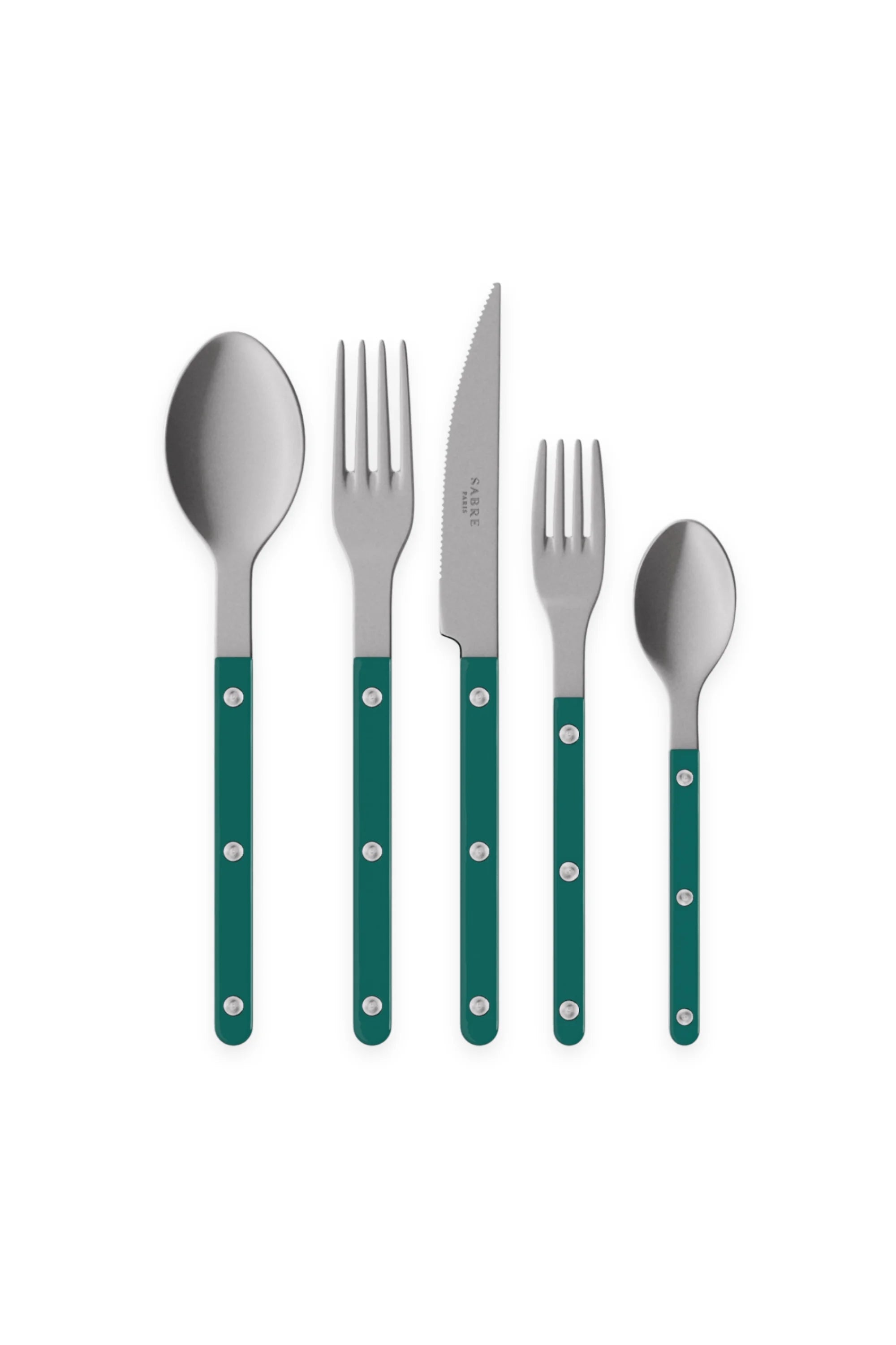 Bistrot Vintage Solid 5-Piece Cutlery Flatware Set