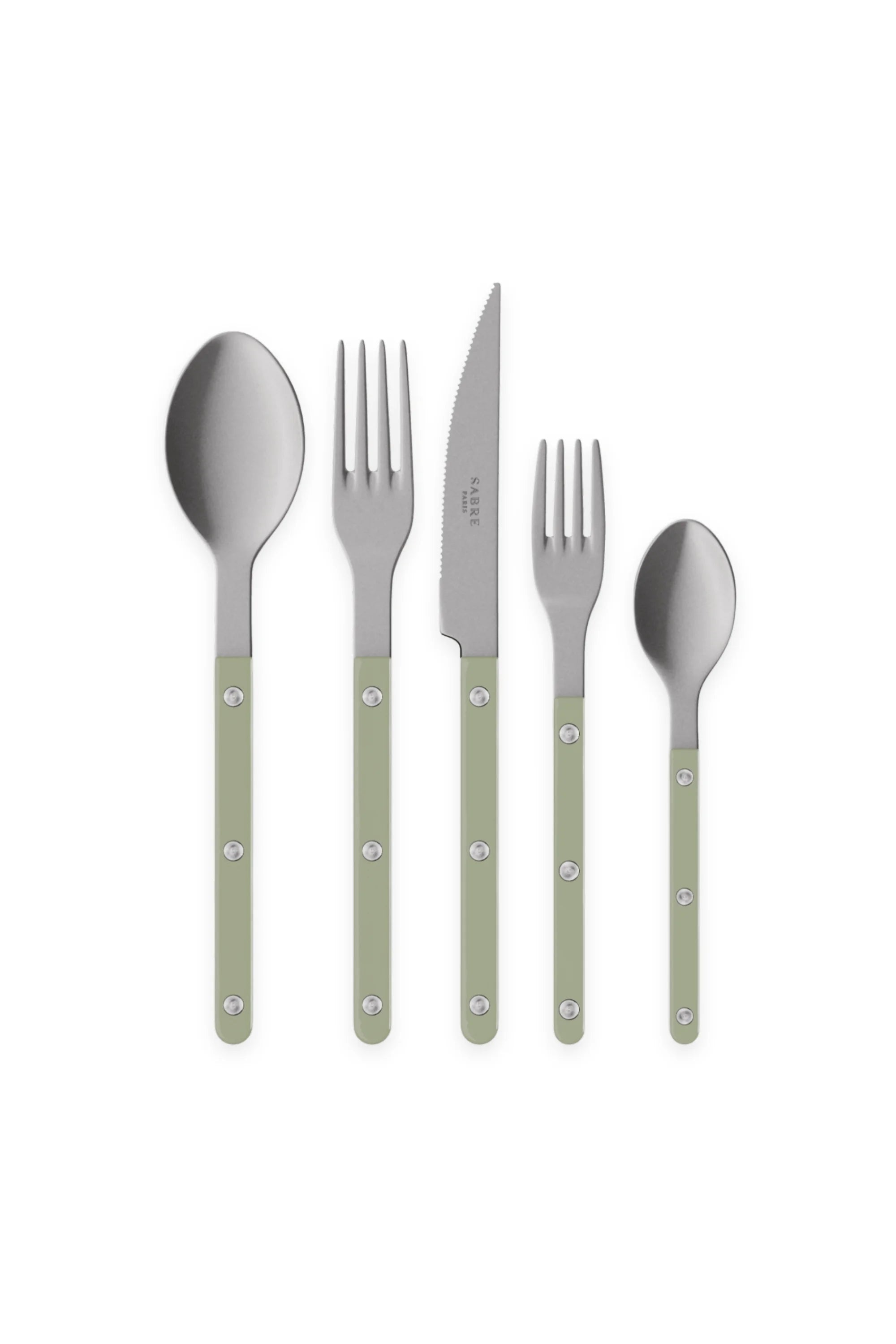 Bistrot Vintage Solid 5-Piece Cutlery Flatware Set