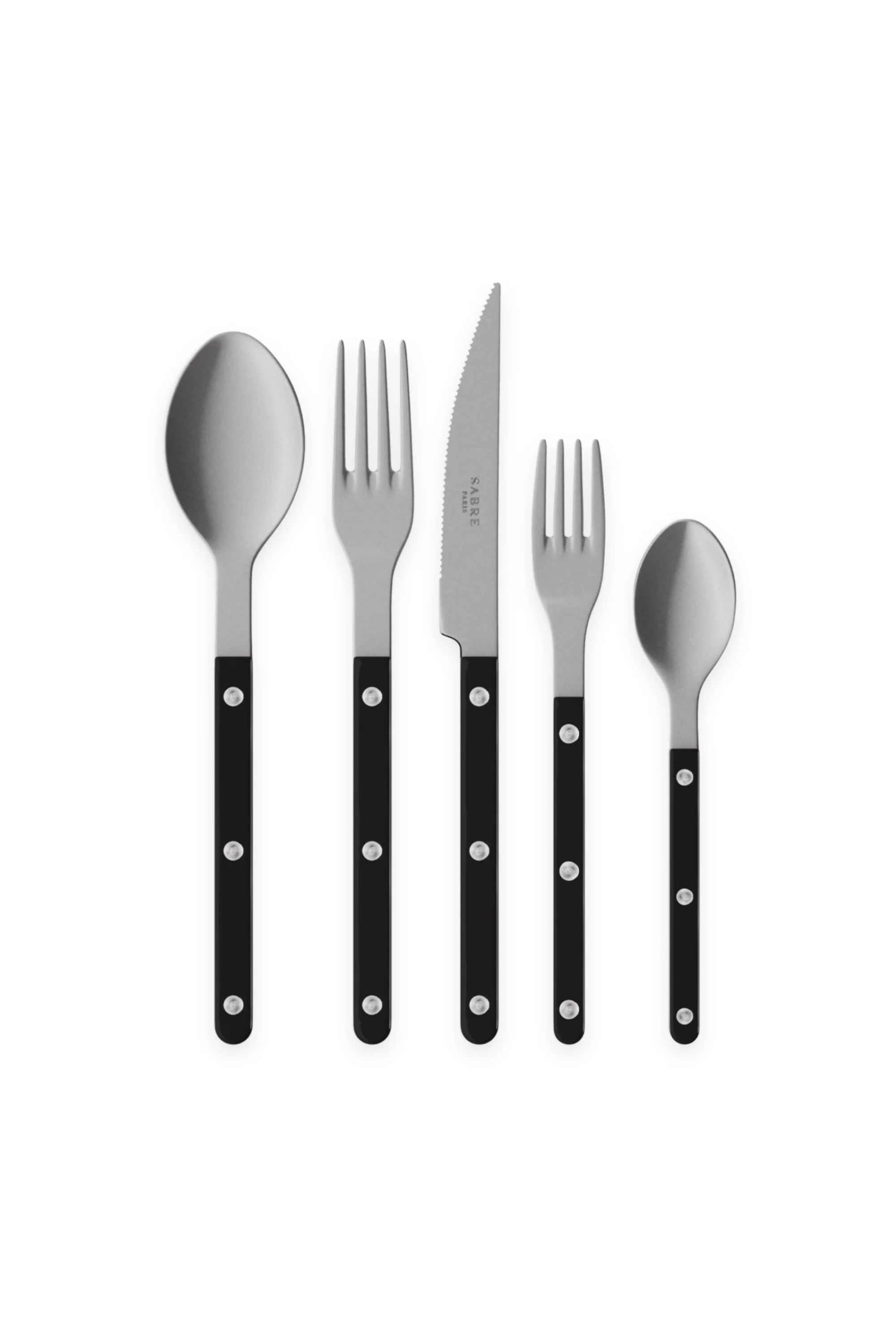 Bistrot Vintage Solid 5-Piece Cutlery Flatware Set