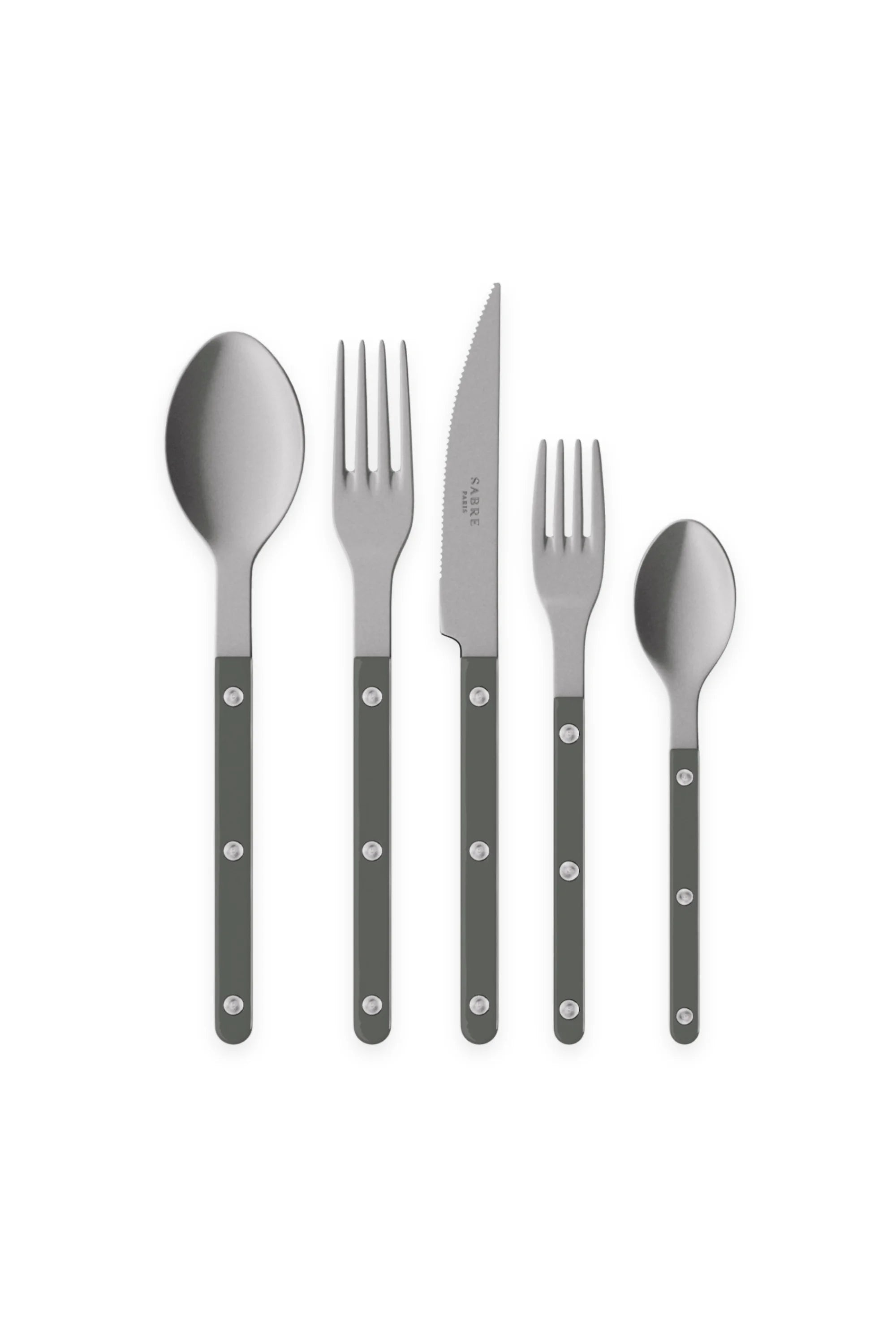 Bistrot Vintage Solid 5-Piece Cutlery Flatware Set
