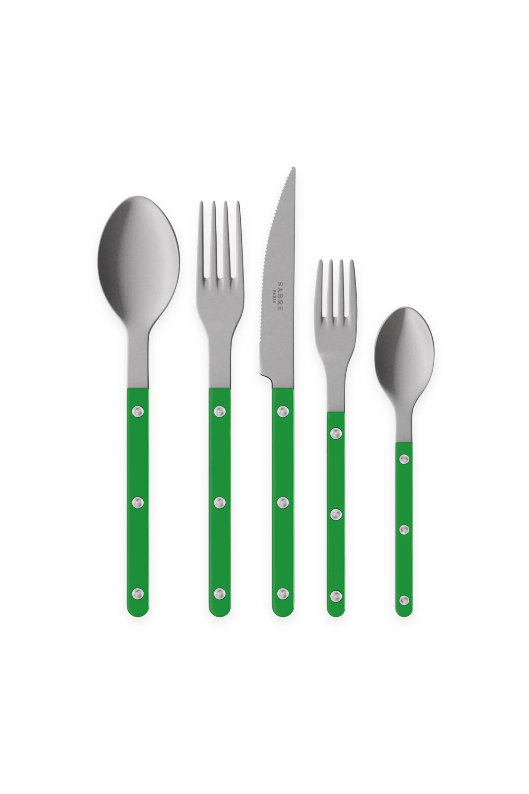Bistrot Vintage Solid 5-Piece Cutlery Flatware Set