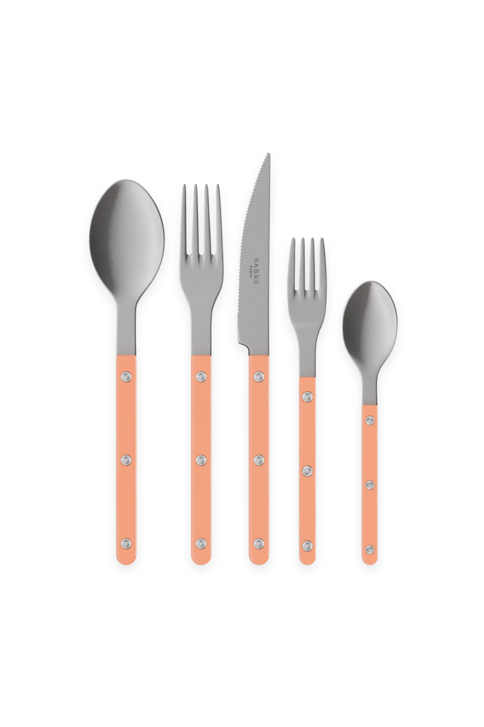 Bistrot Vintage Solid 5-Piece Cutlery Flatware Set