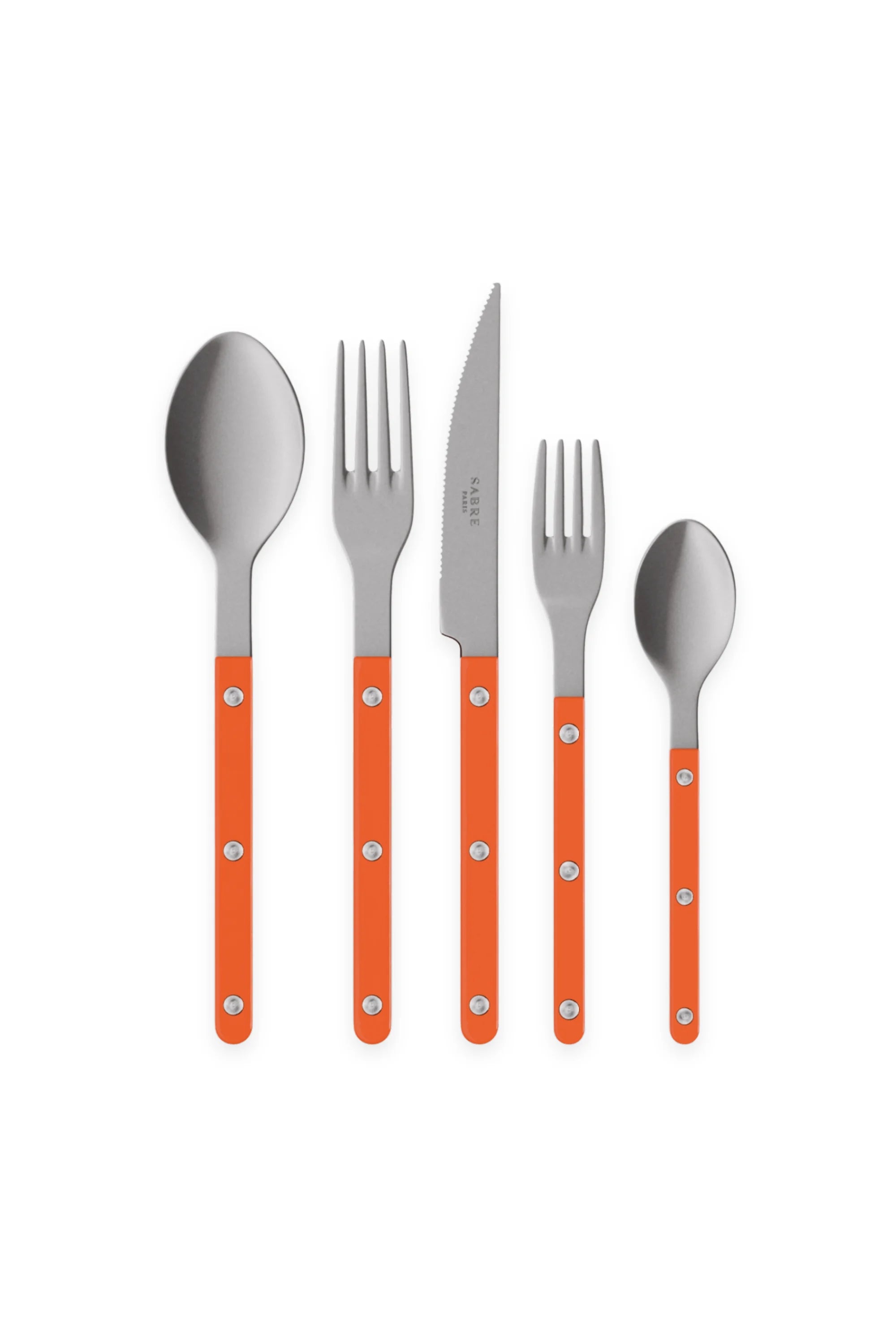 Bistrot Vintage Solid 5-Piece Cutlery Flatware Set