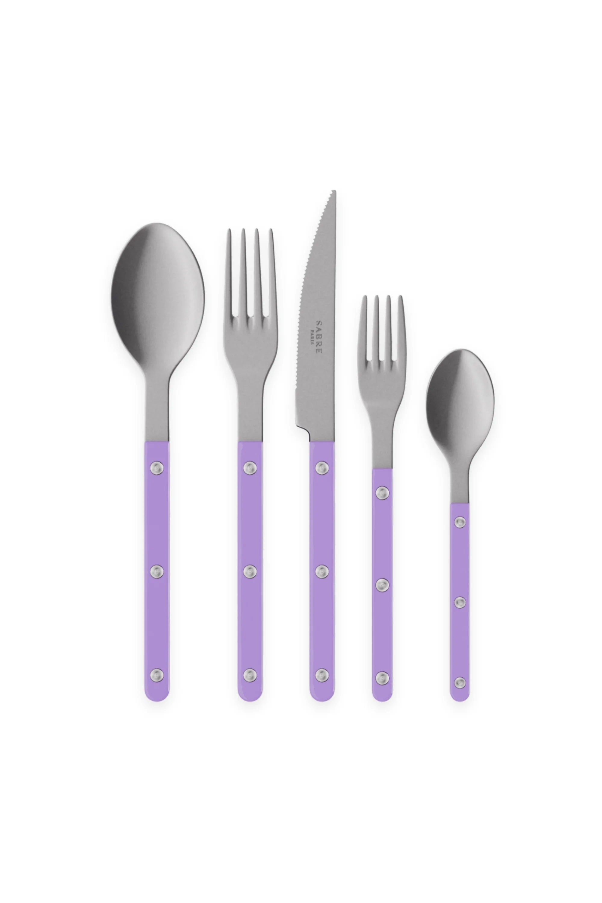 Bistrot Vintage Solid 5-Piece Cutlery Flatware Set