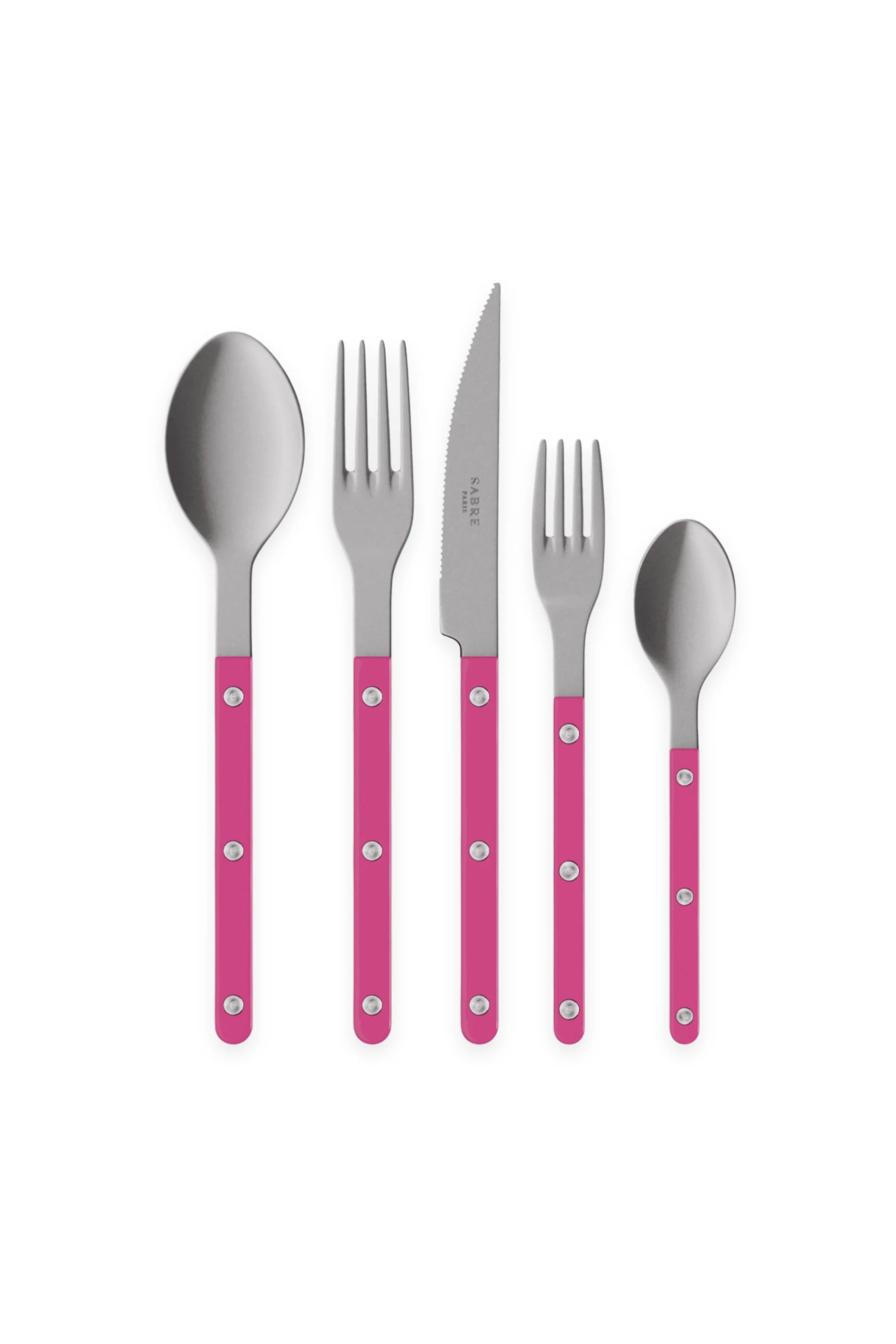 Bistrot Vintage Solid 5-Piece Cutlery Flatware Set