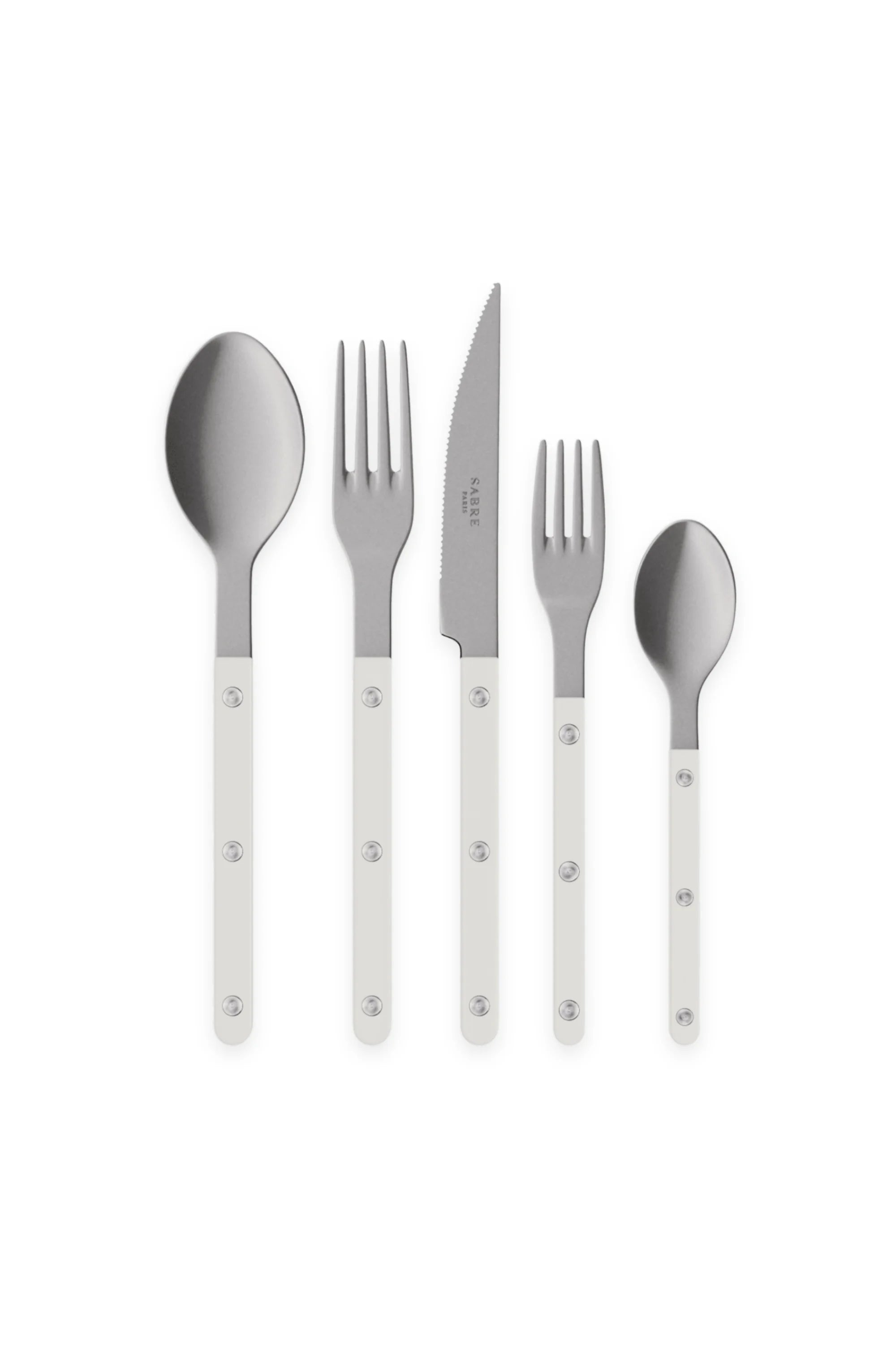 Bistrot Vintage Solid 5-Piece Cutlery Flatware Set