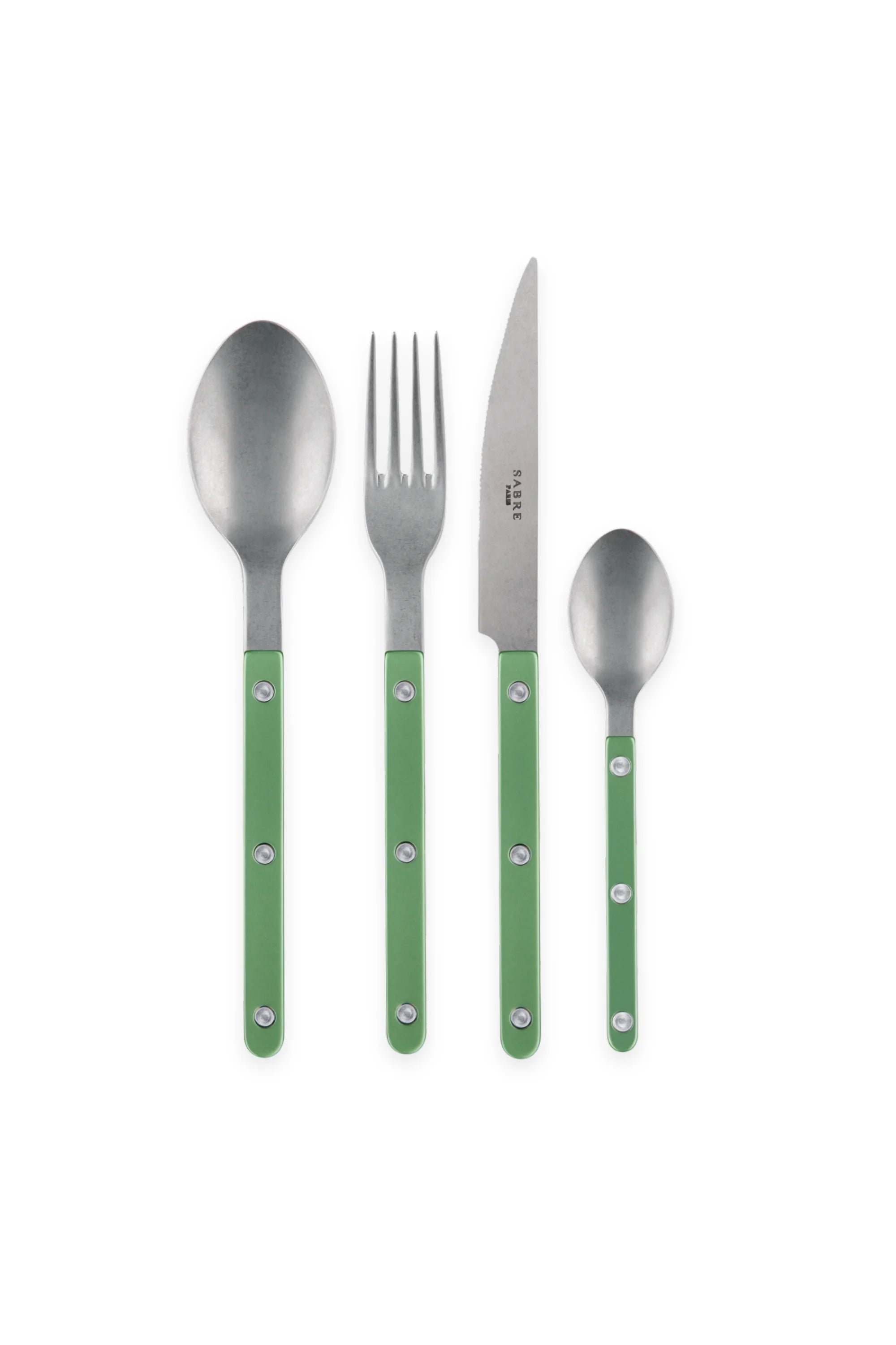 Bistrot Vintage Pearly 4-Piece Cutlery Flatware Set