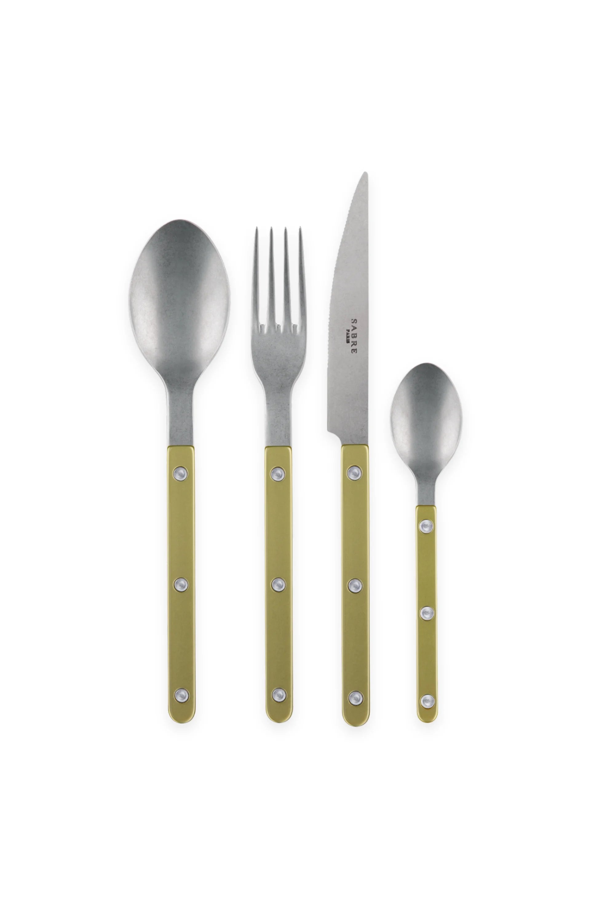 Bistrot Vintage Pearly 4-Piece Cutlery Flatware Set