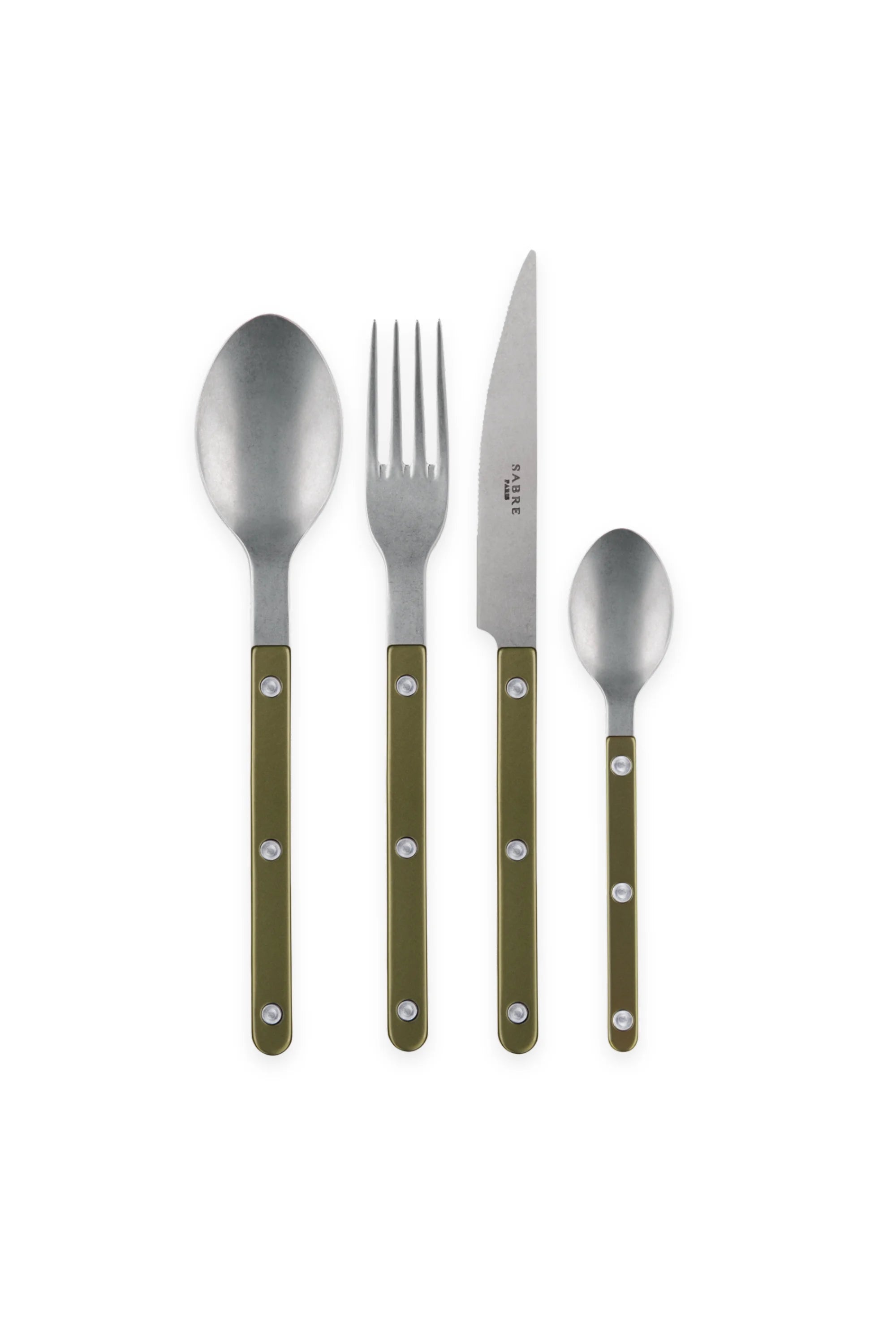 Bistrot Vintage Pearly 4-Piece Cutlery Flatware Set