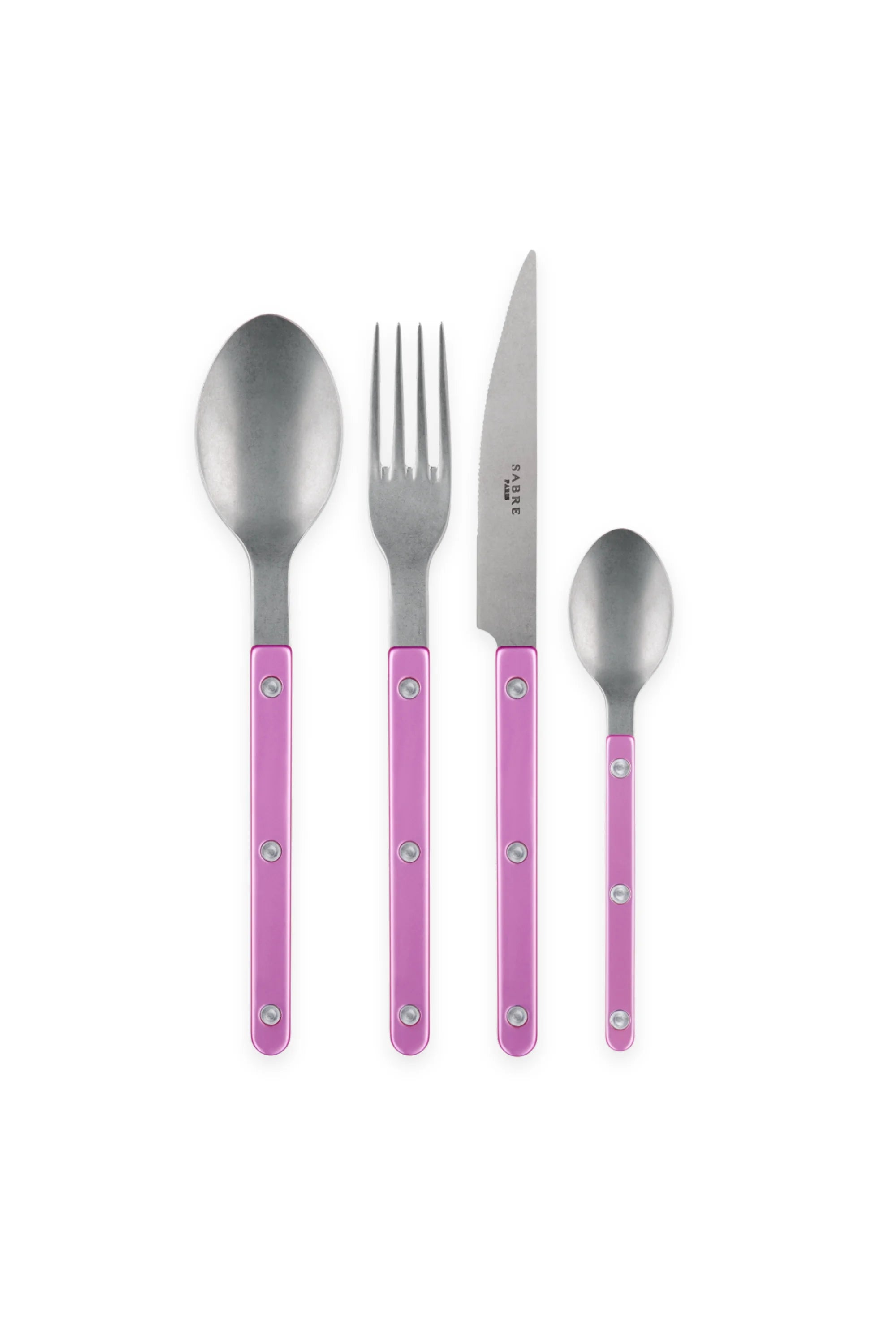 Bistrot Vintage Pearly 4-Piece Cutlery Flatware Set