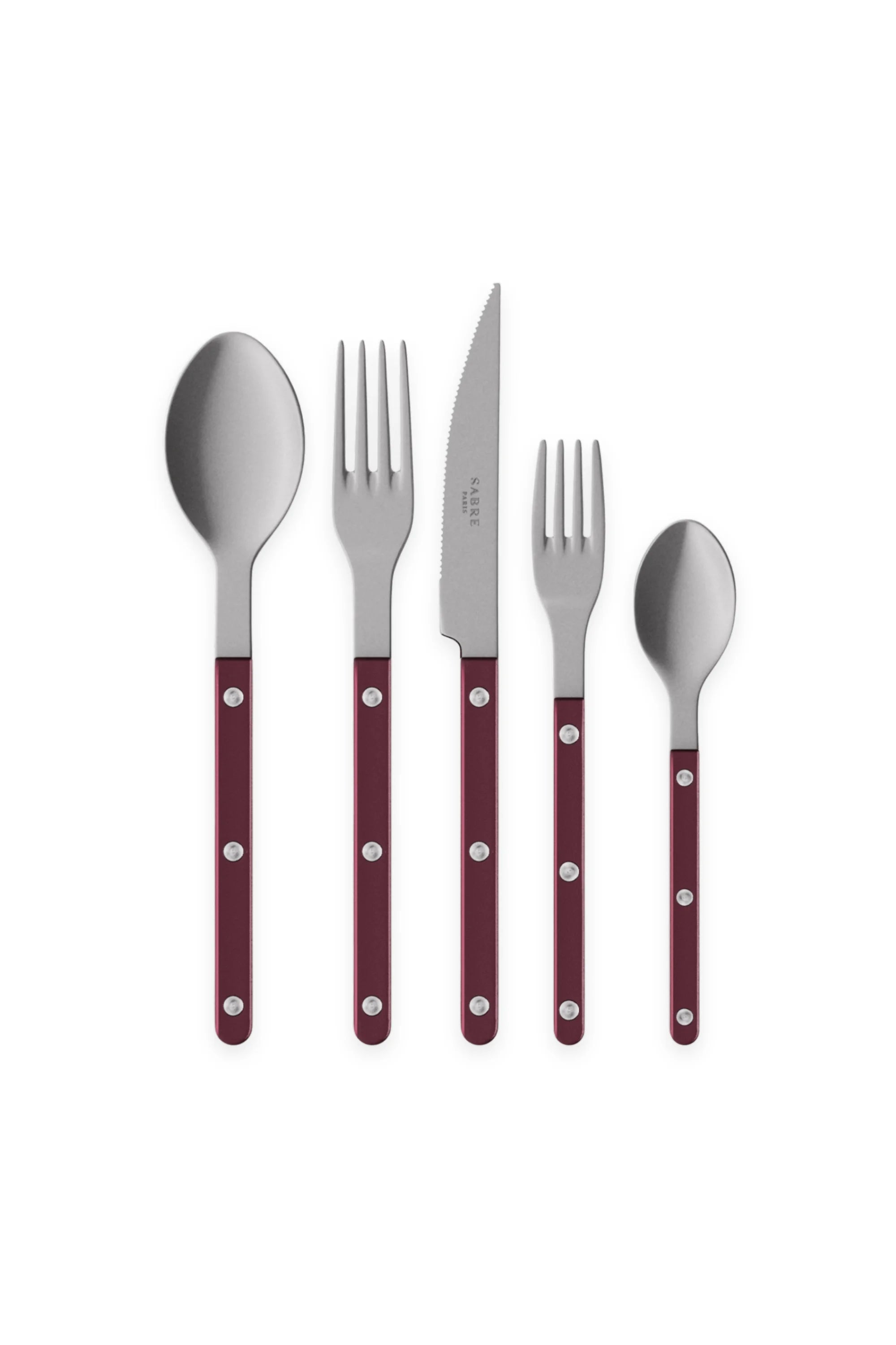 Bistrot Vintage Pearly 5-Piece Cutlery Flatware Set