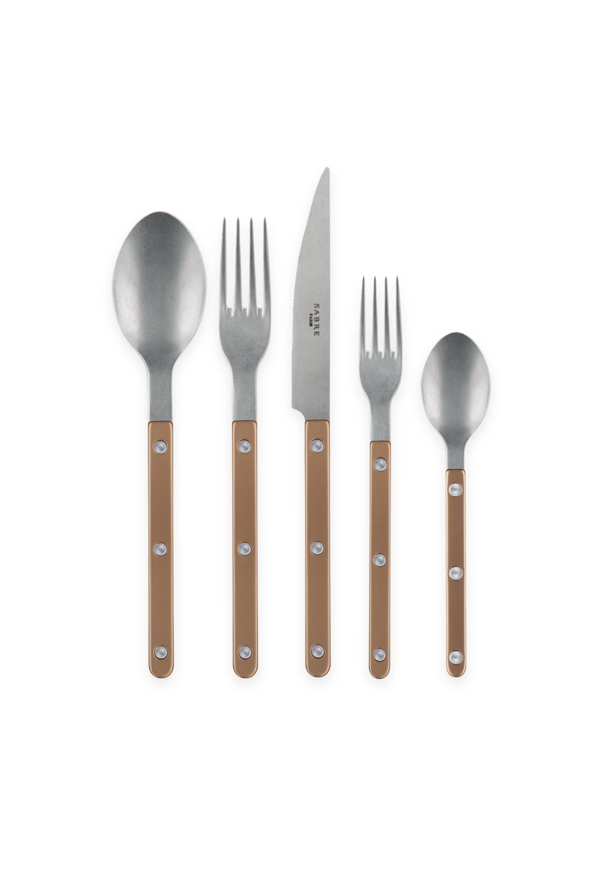 Bistrot Vintage Pearly 5-Piece Cutlery Flatware Set