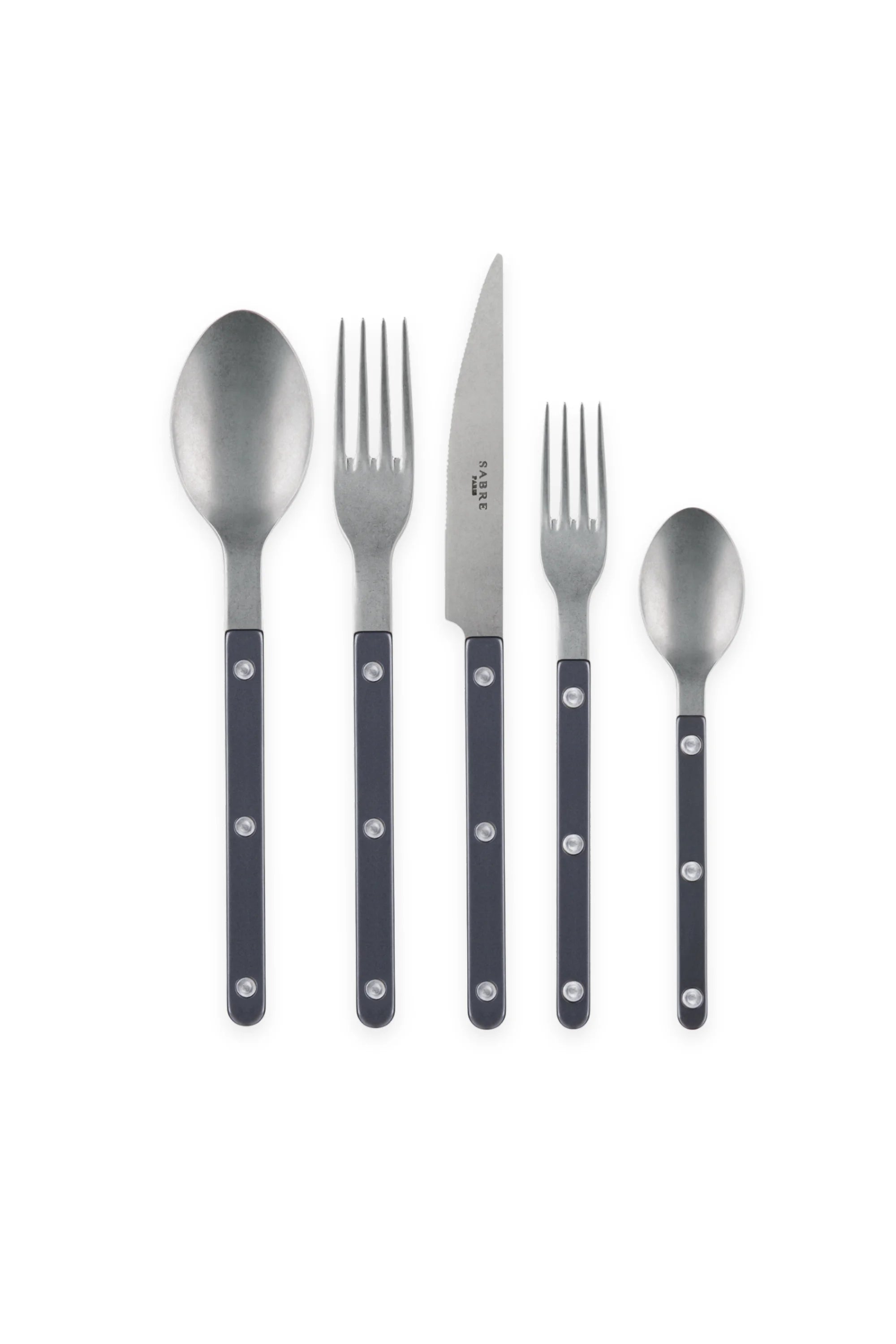 Bistrot Vintage Pearly 5-Piece Cutlery Flatware Set