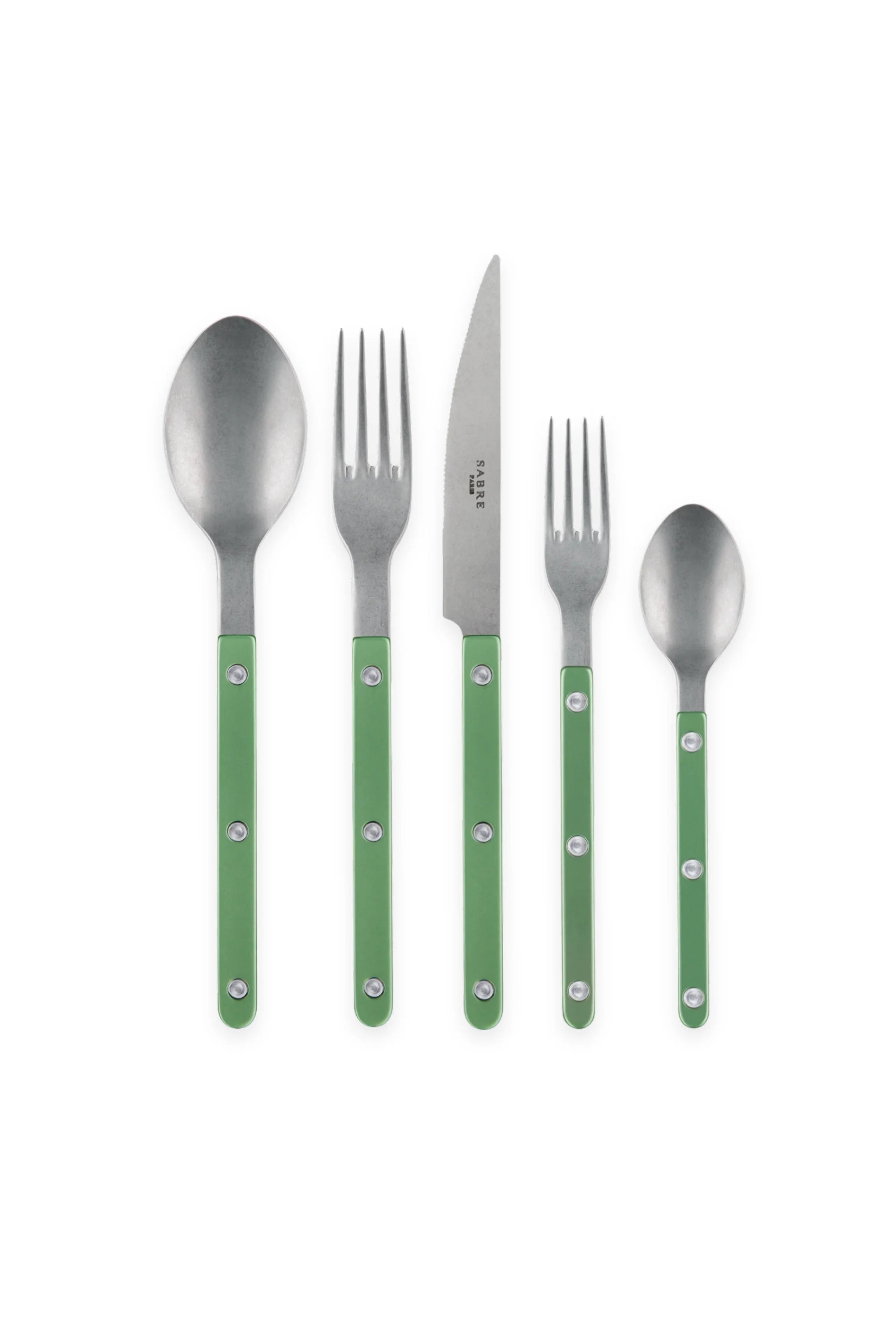 Bistrot Vintage Pearly 5-Piece Cutlery Flatware Set