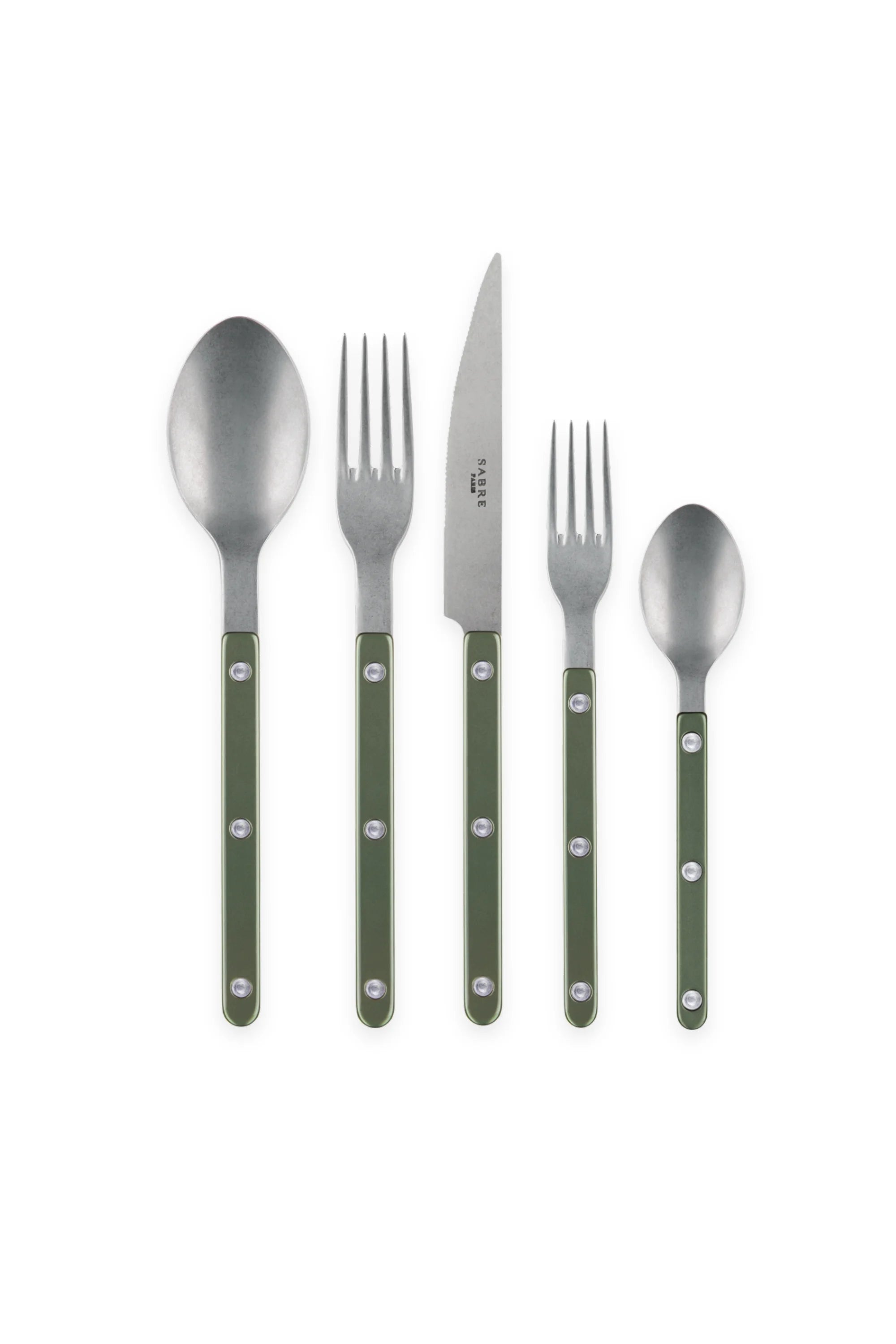 Bistrot Vintage Pearly 5-Piece Cutlery Flatware Set