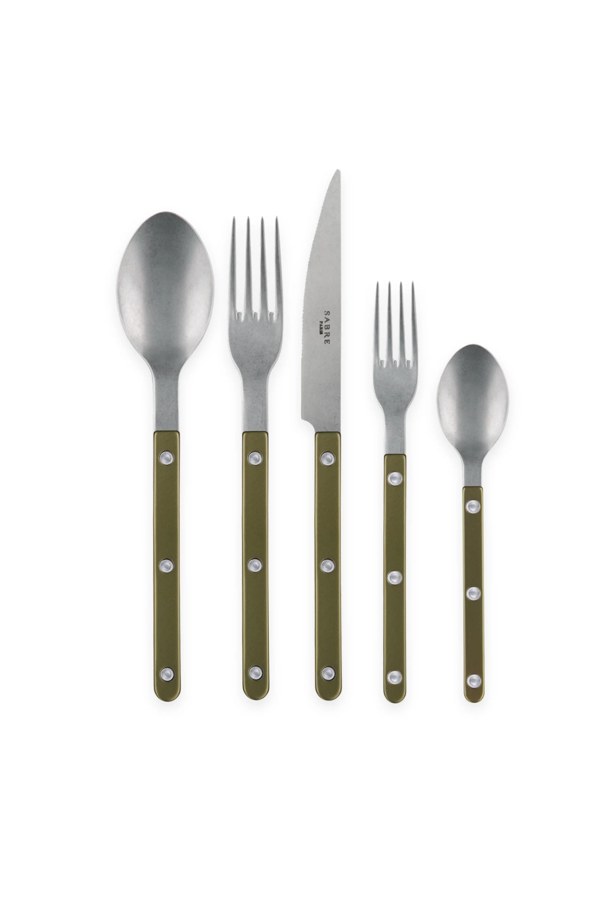 Bistrot Vintage Pearly 5-Piece Cutlery Flatware Set