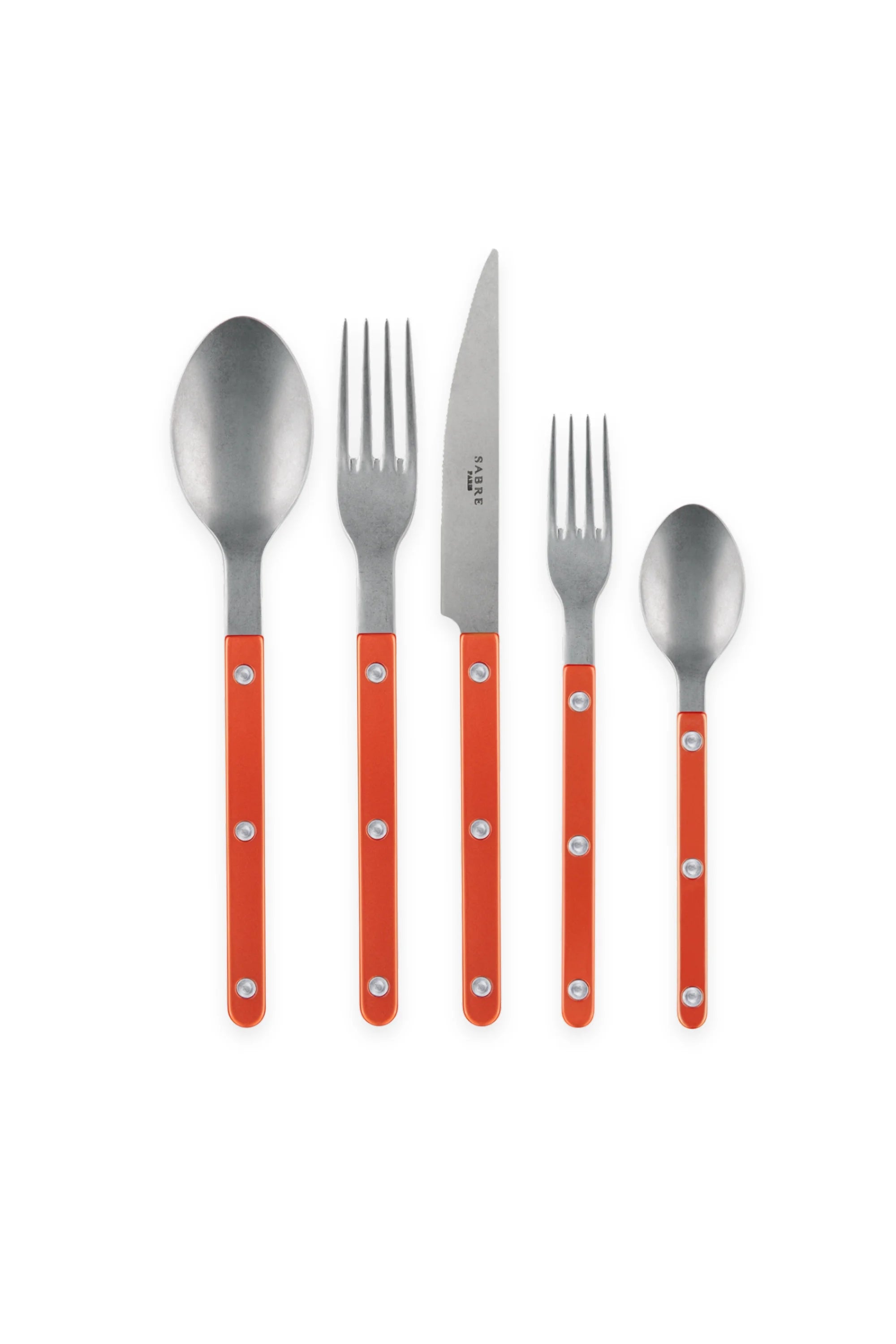 Bistrot Vintage Pearly 5-Piece Cutlery Flatware Set