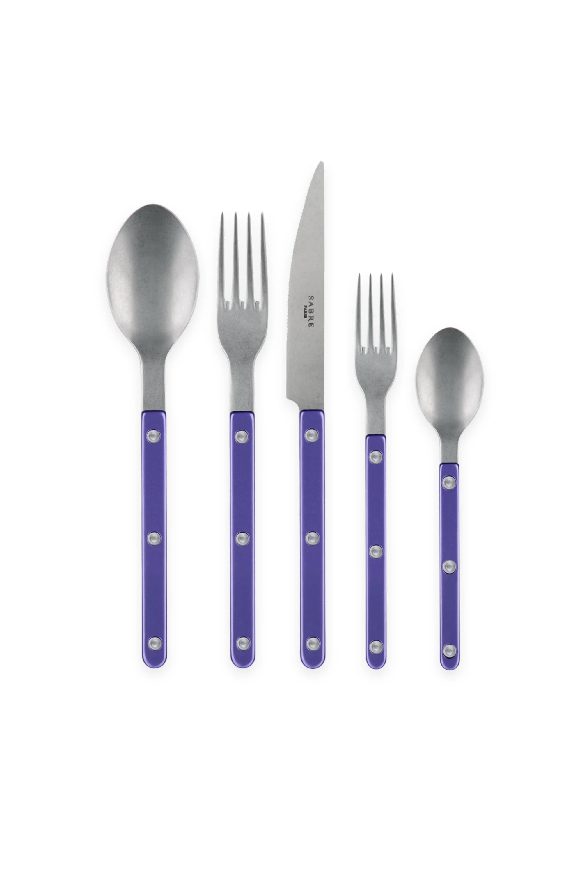Bistrot Vintage Pearly 5-Piece Cutlery Flatware Set