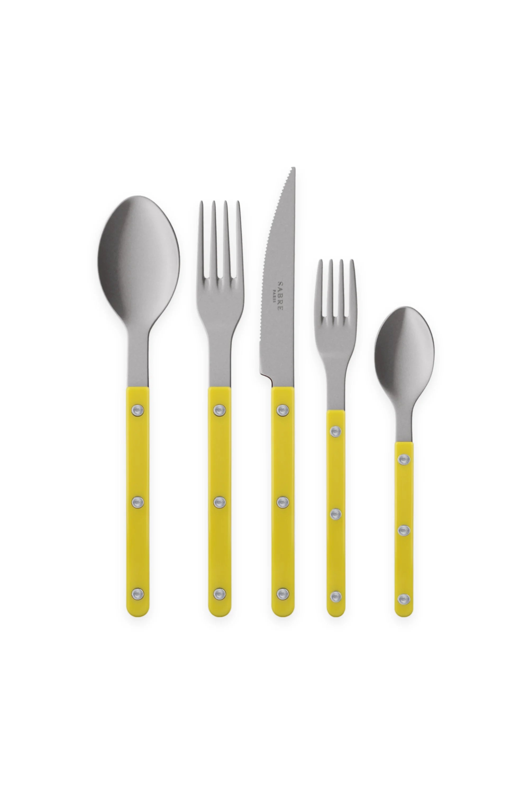Bistrot Vintage Solid 5-Piece Cutlery Flatware Set