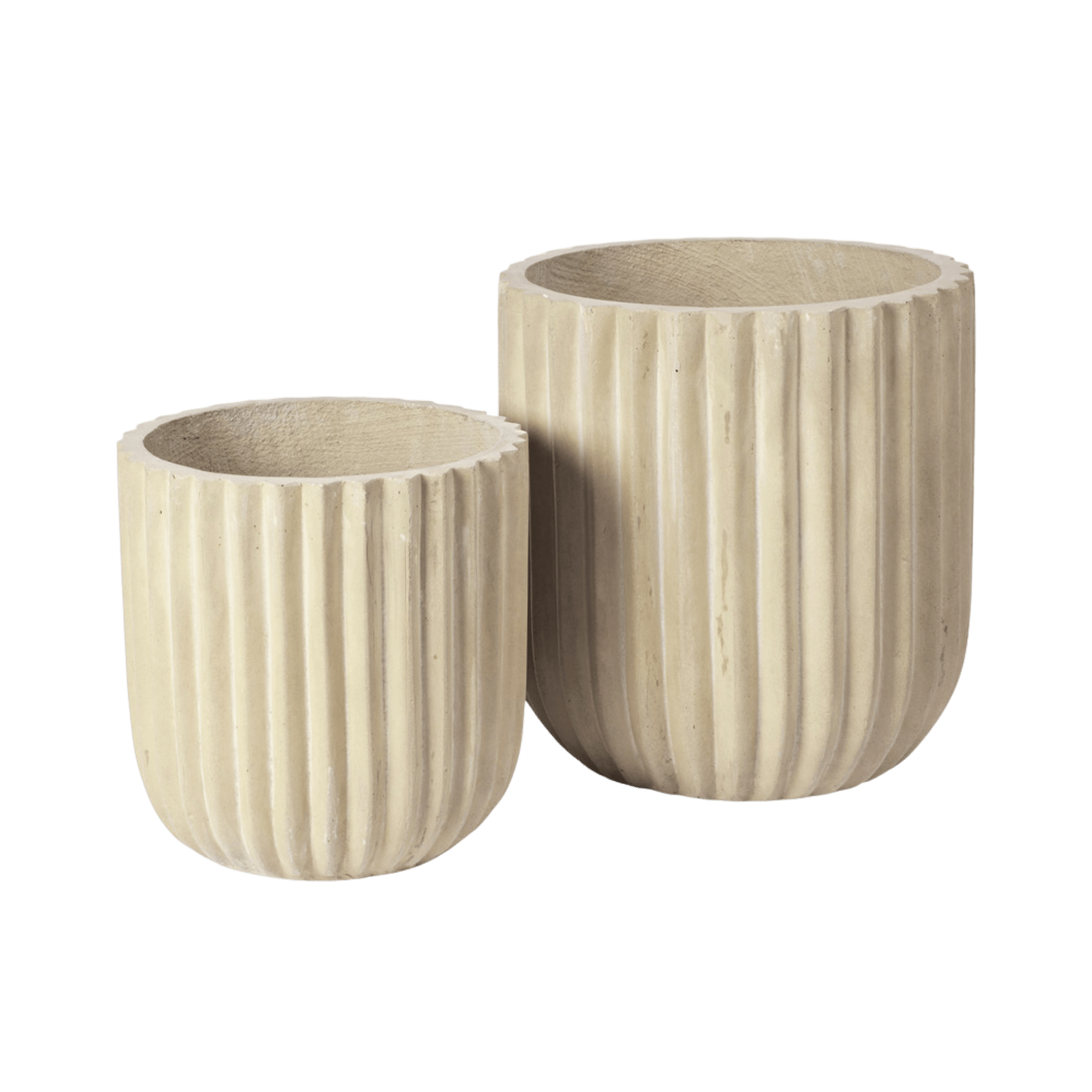 Fiber Planter - Set of 2 - THAT COOL LIVING